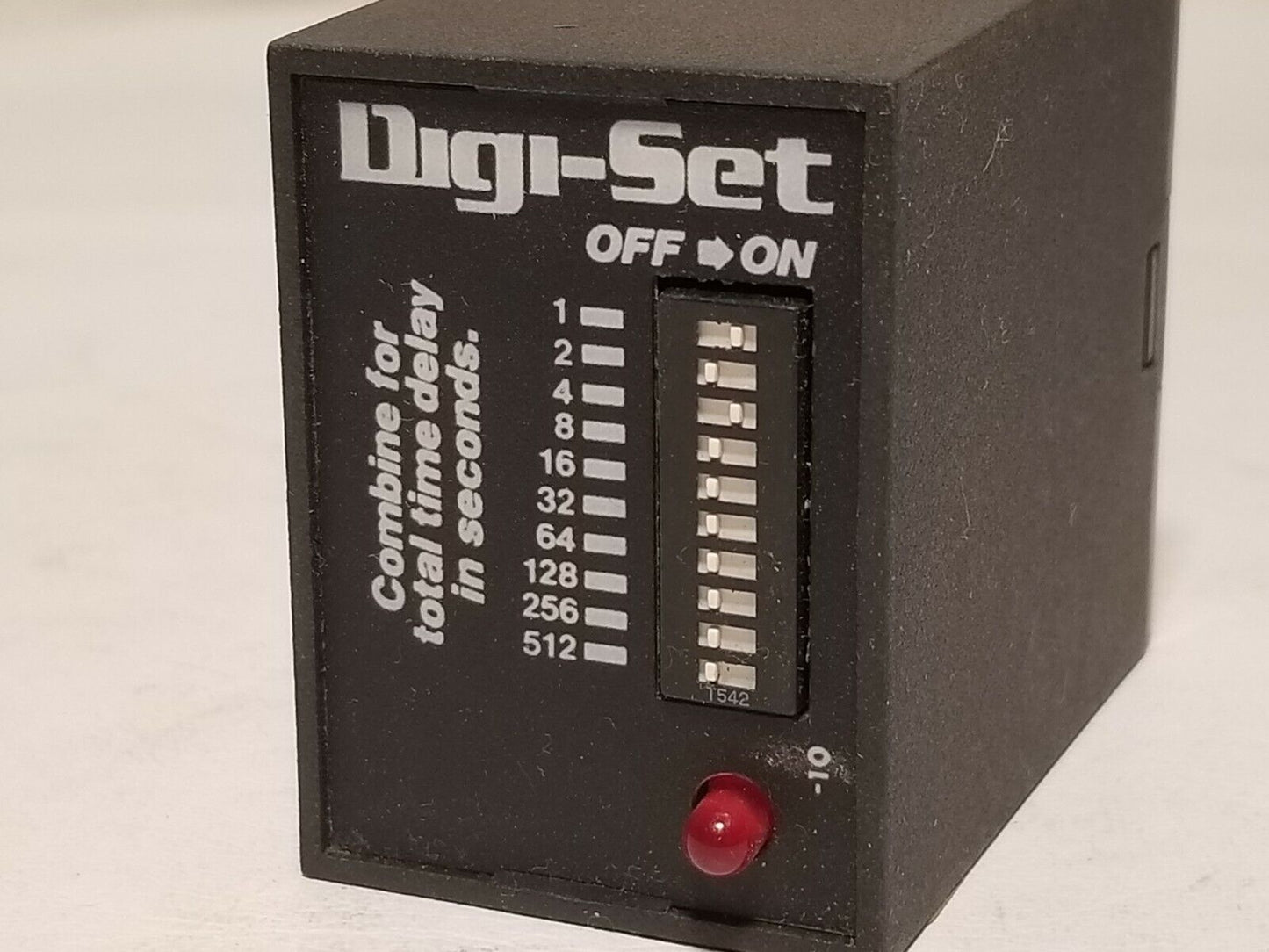 SSAC time delay relay TDB120AL 120VAC, 3286S57, 10A resistive @ 240VAC, Digi-Set