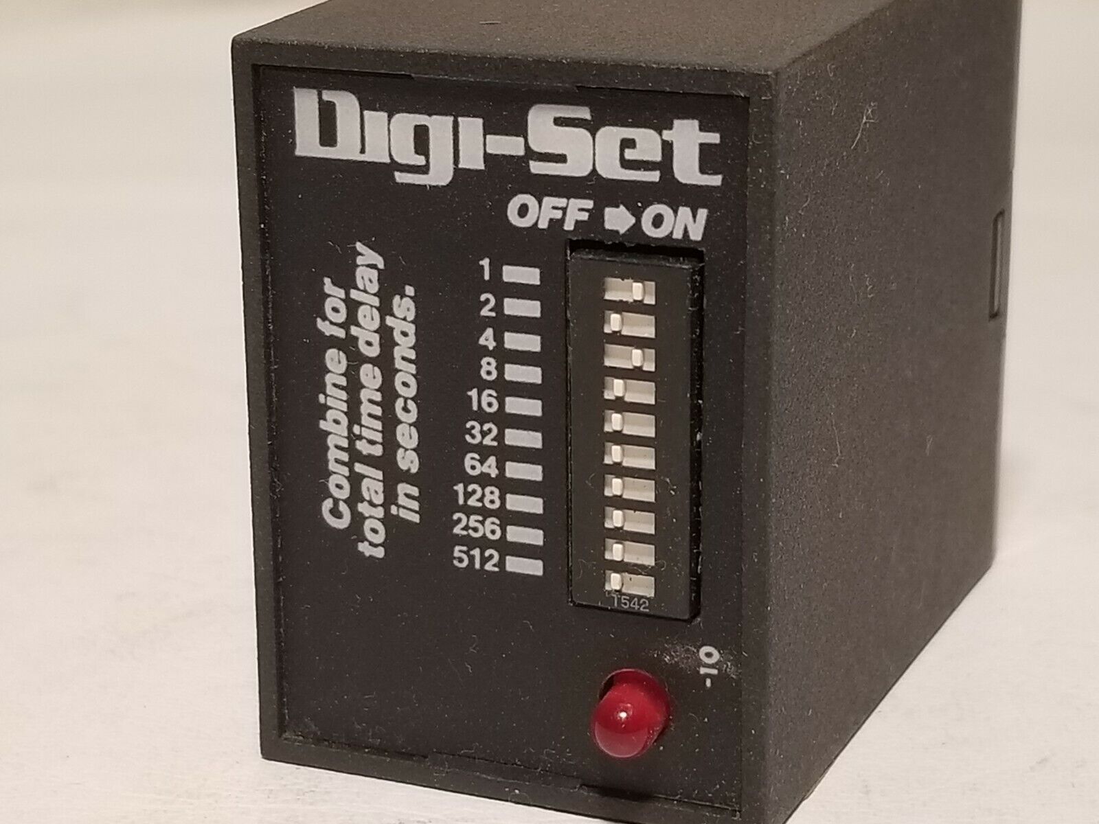 SSAC time delay relay TDB120AL 120VAC, 3286S57, 10A resistive @ 240VAC, Digi-Set
