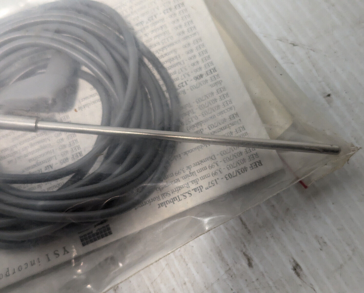 YSI 403 Submersible Probe w/ 6' lead for 4600 thermometer-made in USA- free ship