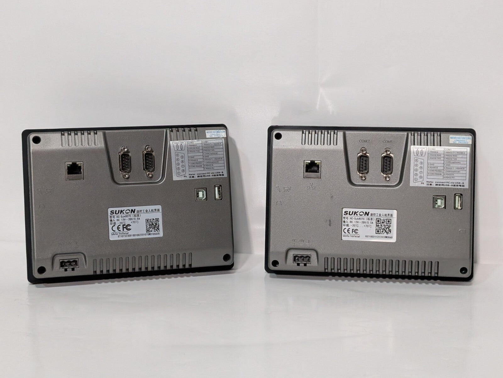 Sukon HC-Suk8070 Touch Screen Operator Panel 7" 12-28VDC