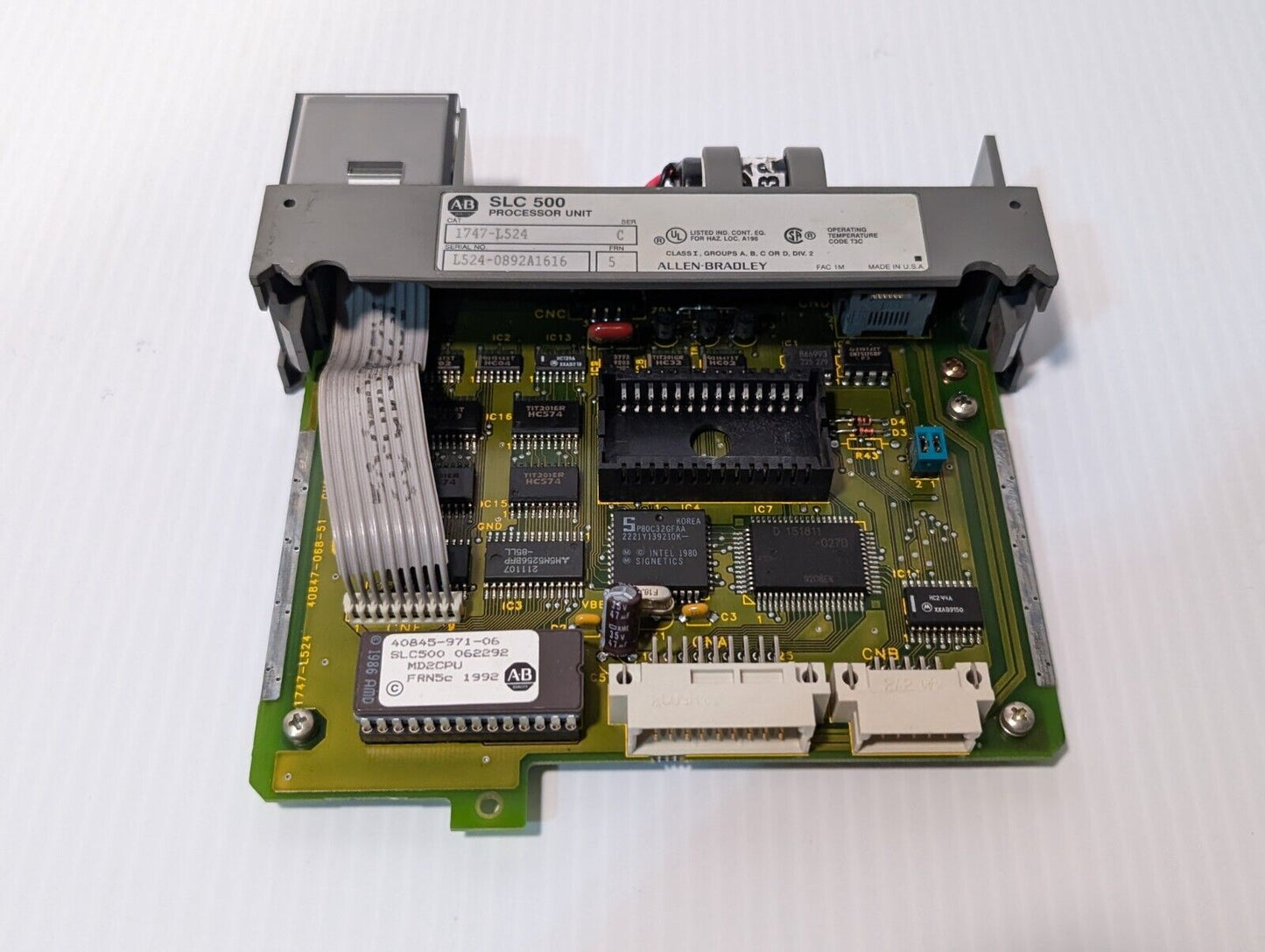Allen Bradley 1747-L524 CPU Processor Unit Module, SLC 500 - Free Shipping