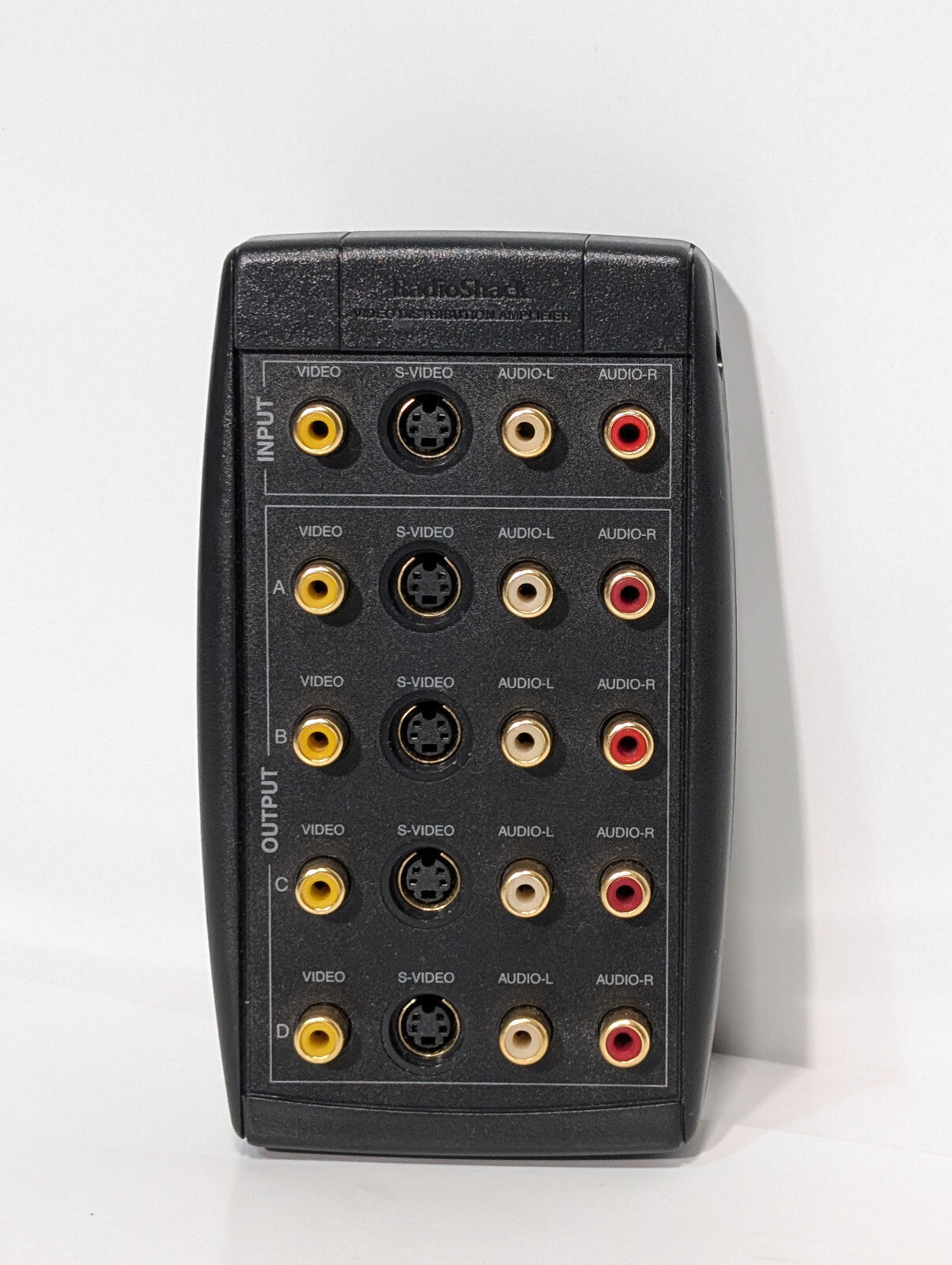 Vintage Radio Shack Video Distribution Amplifier Audio-Video Input-Output