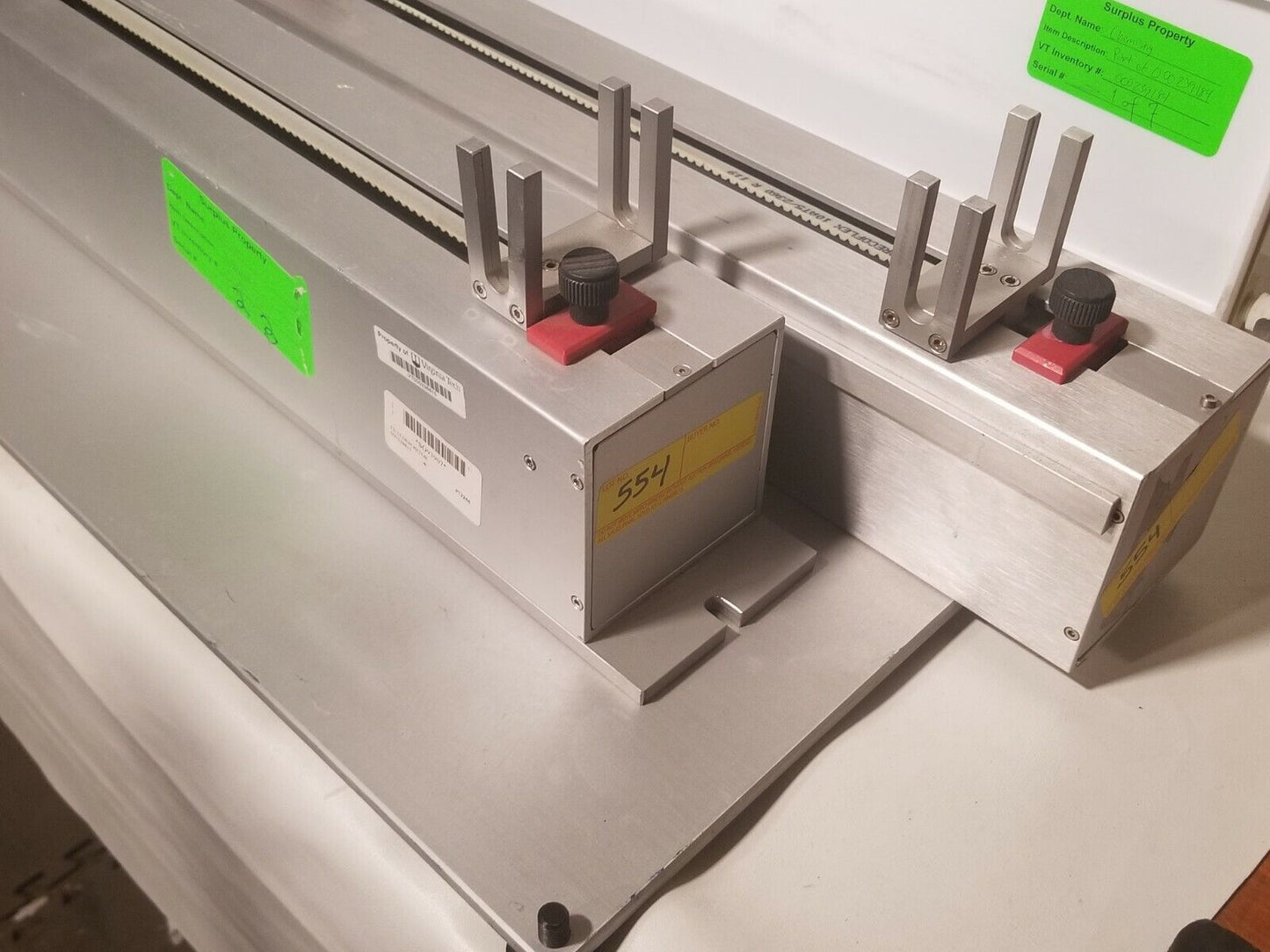 Custom film deposition system, aluminum, from Virginia Tech chemistry department