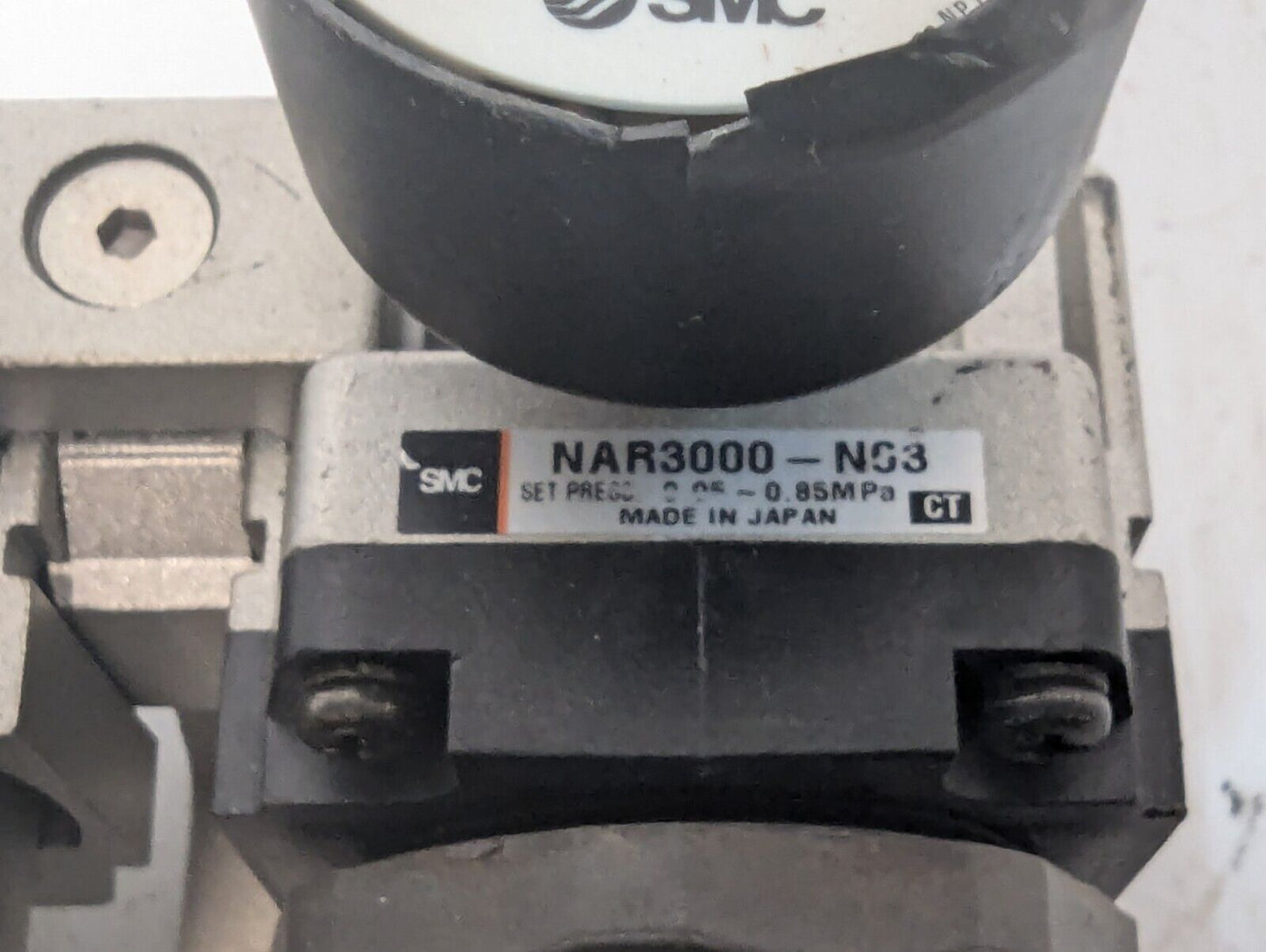 SMC Pneumatic- Regulator Assembly with NAR3000-N03 Regulator - Free Shipping