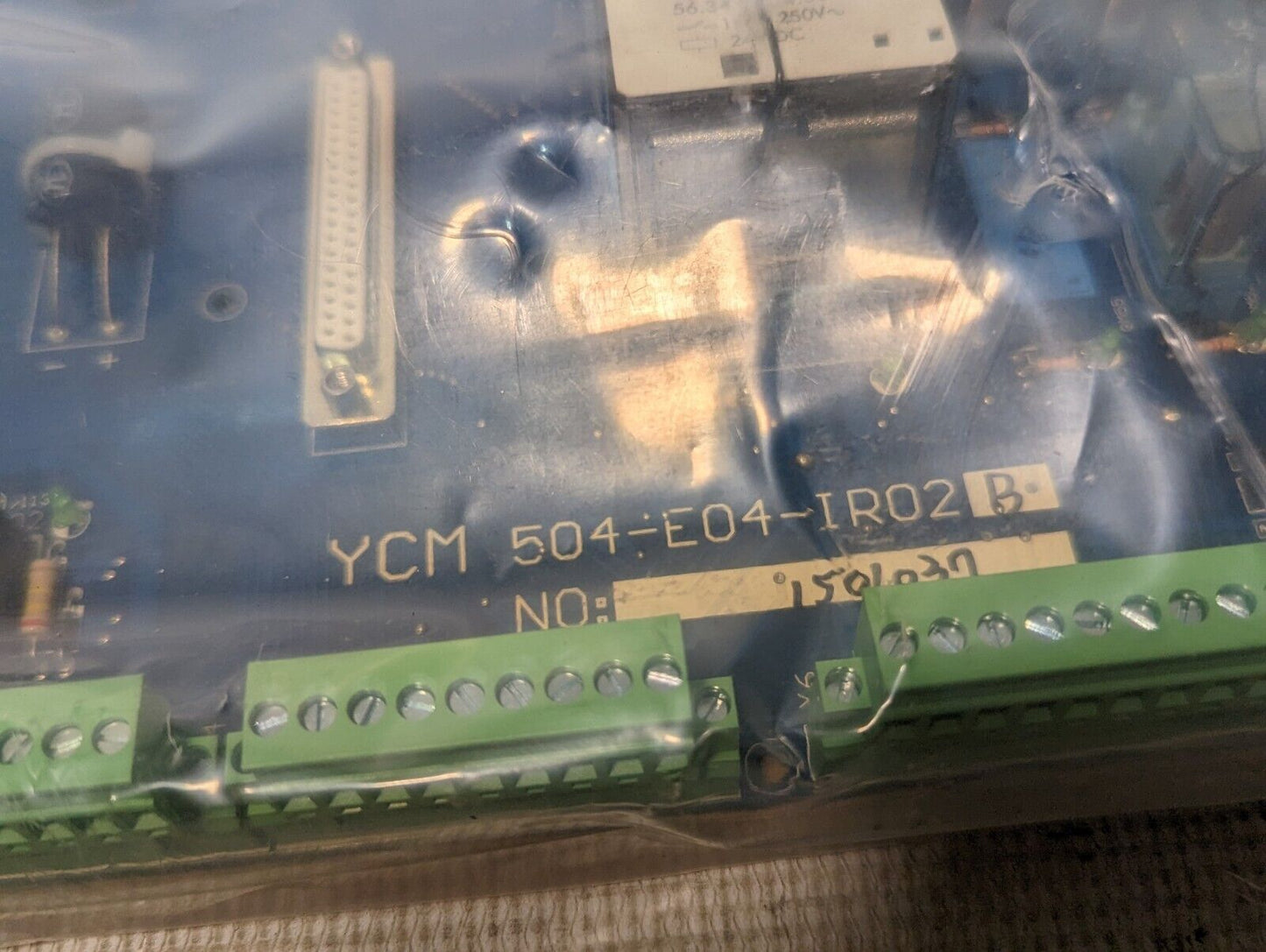 YCM 504-E04-IR02B MS PCB relay board, problem with tool changer positioning