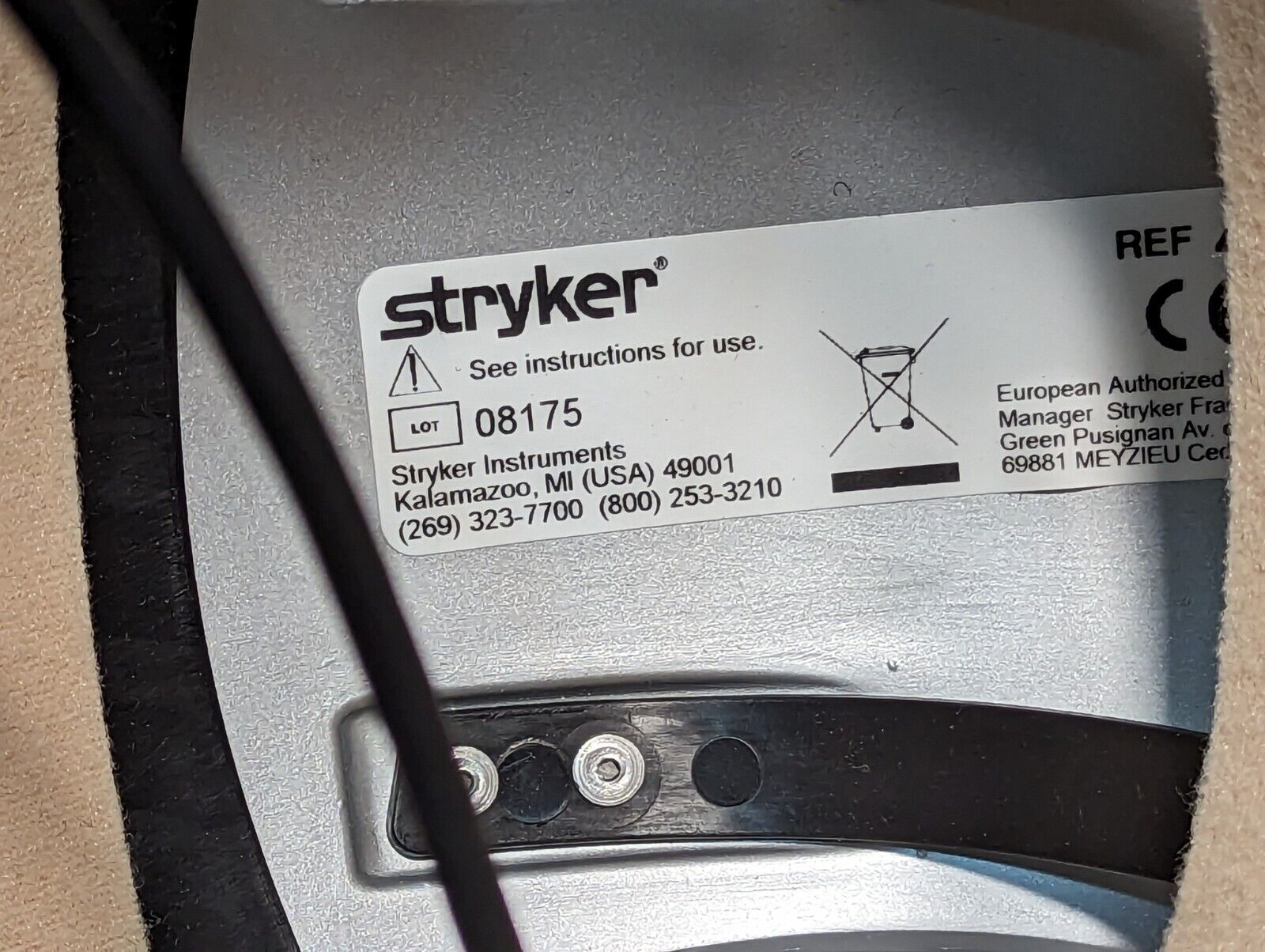 Stryker T5 Ref 400-610 Surgical Helmet 0.58 kg