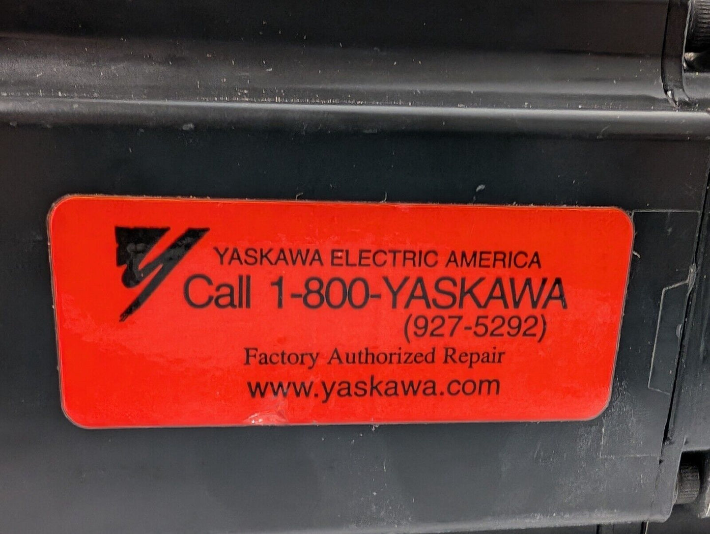 Yaskawa Electric SGMAH-08AAN21 AC Servo Motor, 2.39Nm, 200V 4.4A