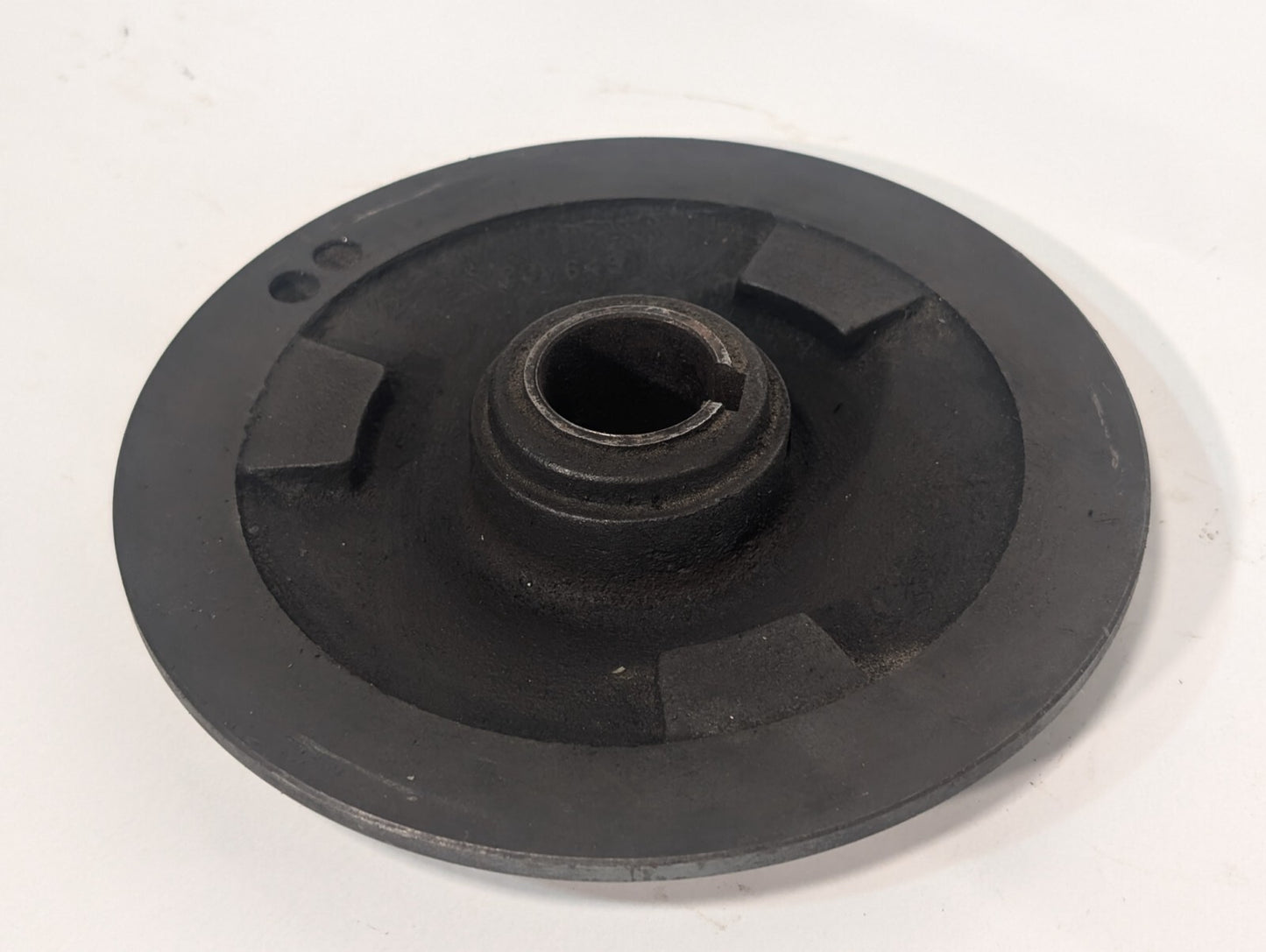 7" Diameter Metal Wheel Machine Automotive Assembly Part Industrial Steampunk
