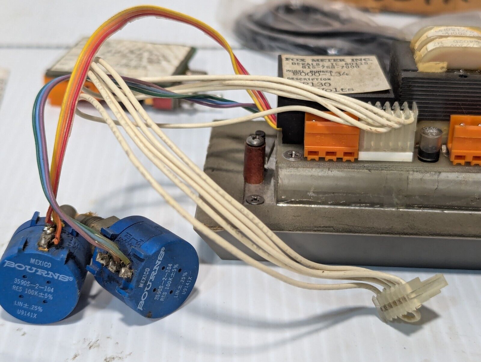 Test Flow Meter using Fox and Bourns Components - Free Shipping