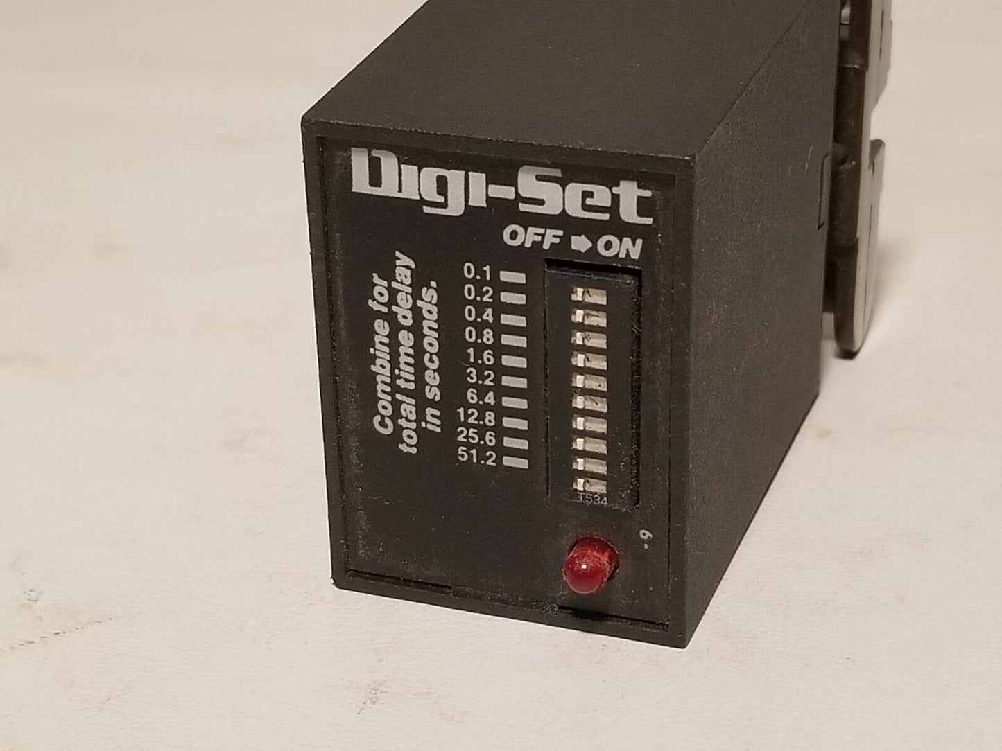SSAC time delay relay TDML120AL, 120VAC, 1186B, 10A resistive @ 240VAC, Digi-Set