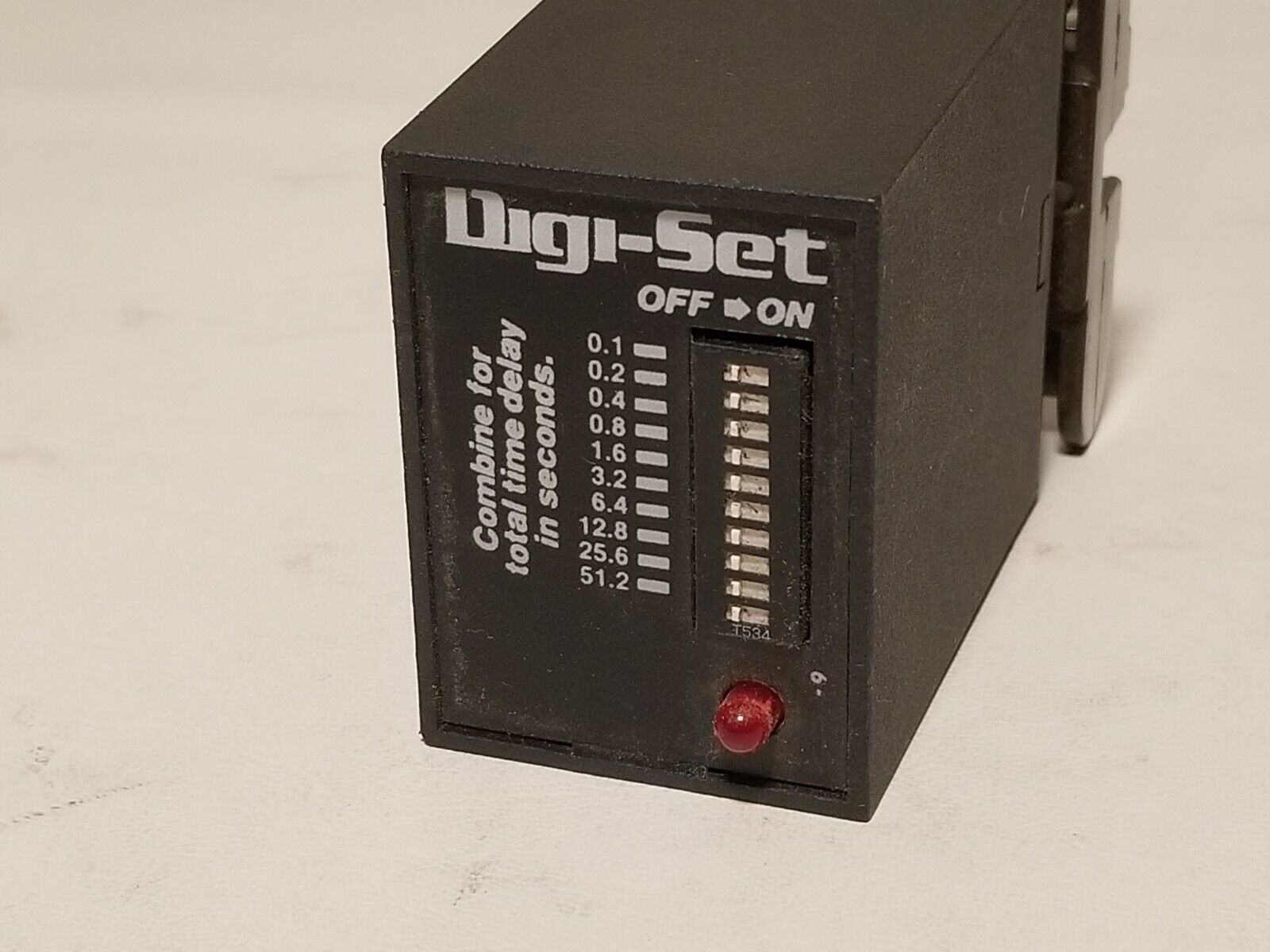 SSAC time delay relay TDML120AL, 120VAC, 1186B, 10A resistive @ 240VAC, Digi-Set