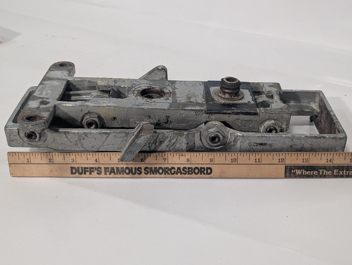 Used Adjusting Conveyor Bracket as shown, from Jelly Belly fruit snack line