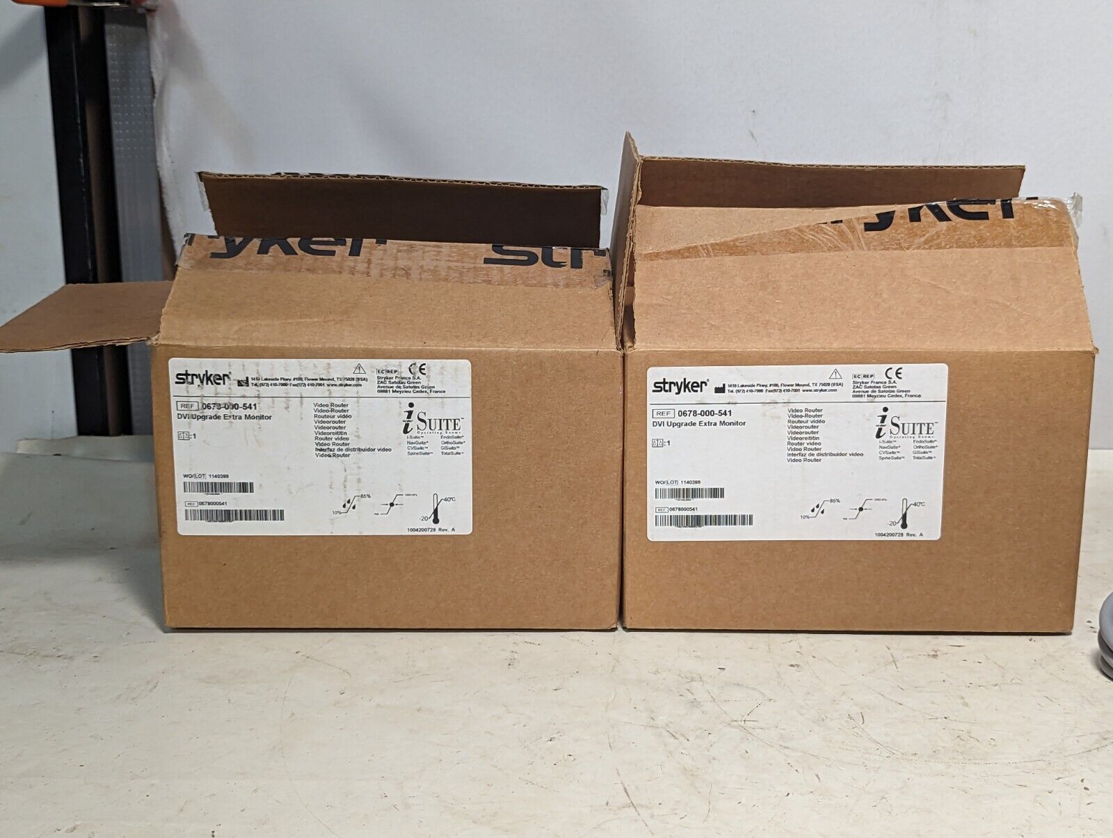 Stryker 0678-000-541 DVI Upgrade Extra Monitor Video Router - Complete