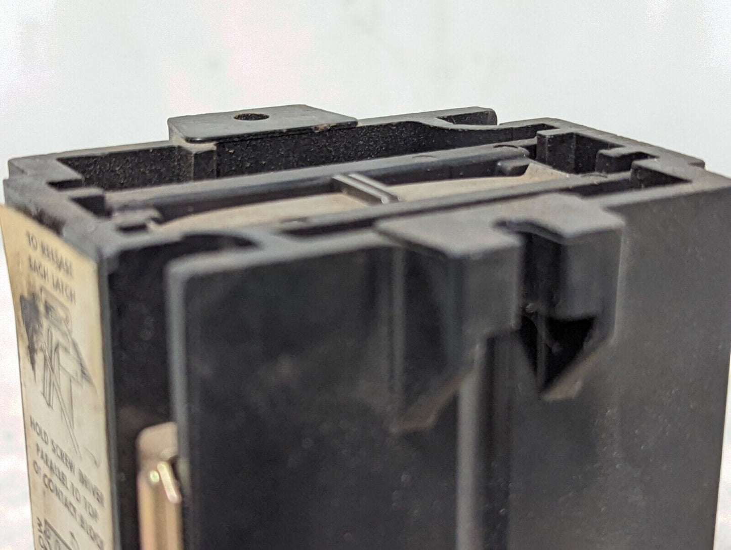 Square D 8501GO30 control relay, 110/120VAC coil