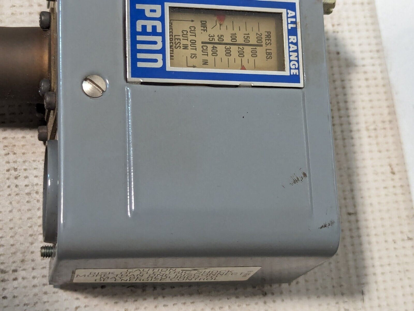 Penn (Johnson Controls) P72AA-27 Refrigeration Pressure Control - Free Shipping