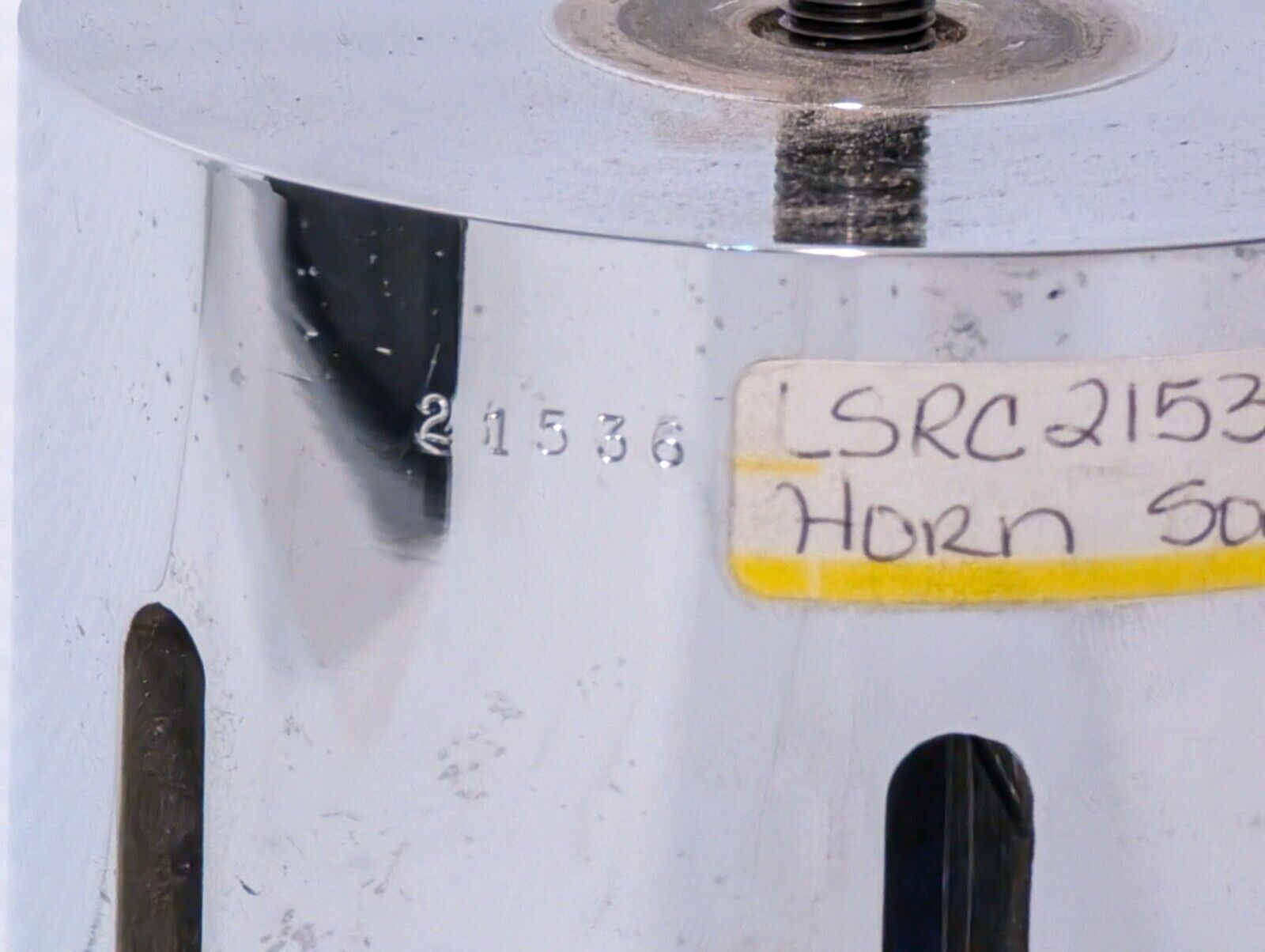 Sonics 21536 Ultrasonic Converter Welder Head - Free Shipping+Returns