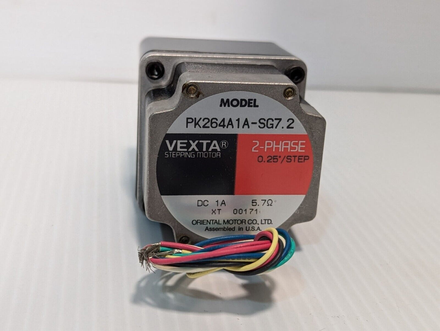 Vexta PK264A1A-SG7.2 Stepping Motor, 2-Phase, Oriental Motors - Free Shipping