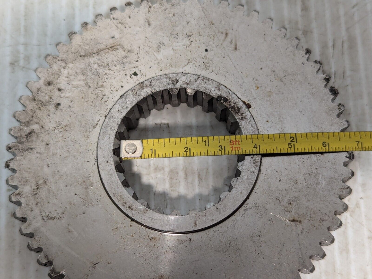 Unbranded 62 Outer 23 Inner Tooth 0.37 Ratio Gear 4" OD 1 3/8" ID Free Shipping