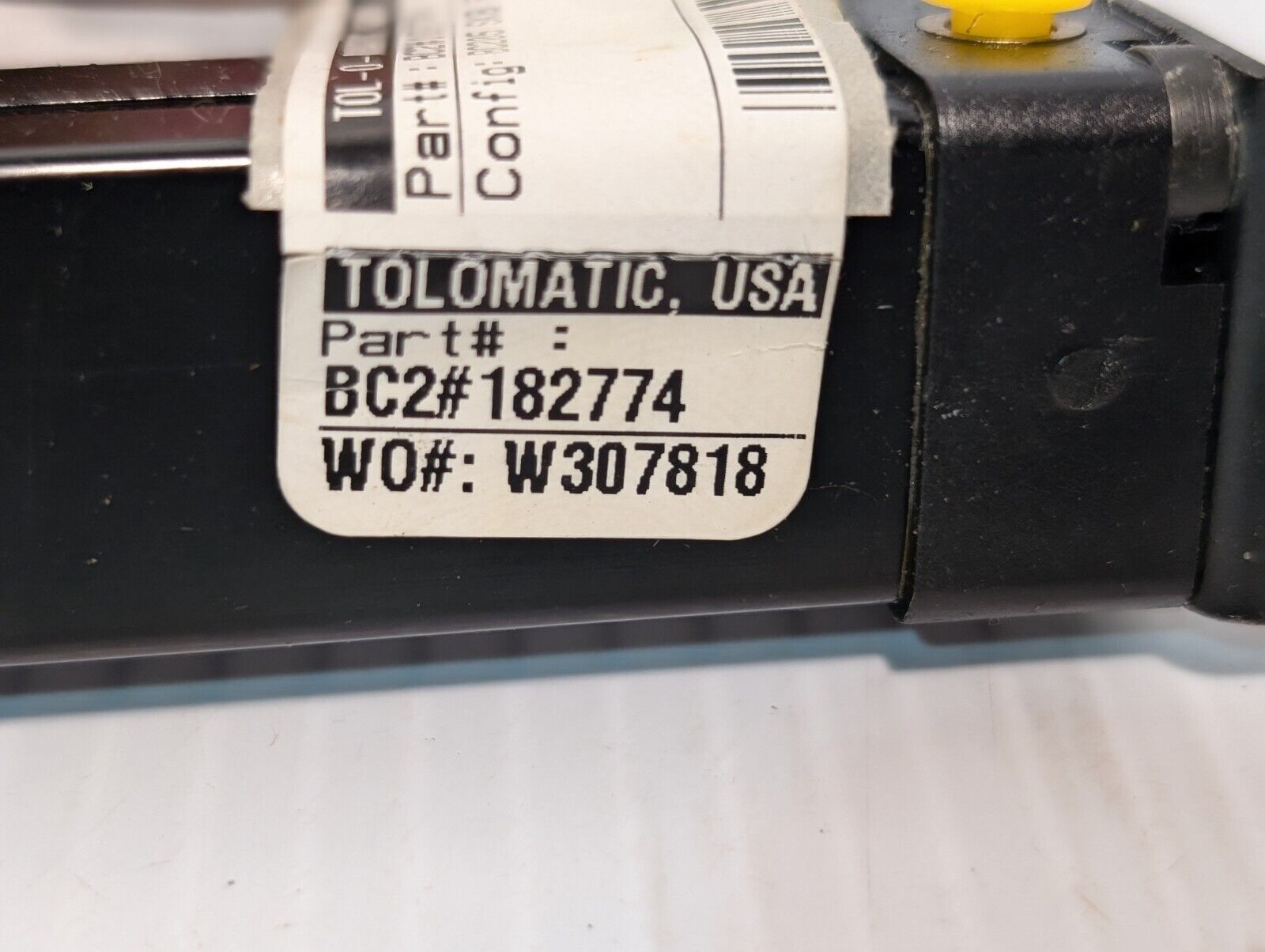 Tolomatic BC205 Pneumatic Band Cylinder, Bore: .50", Force: 16LBF, Load: 5LB