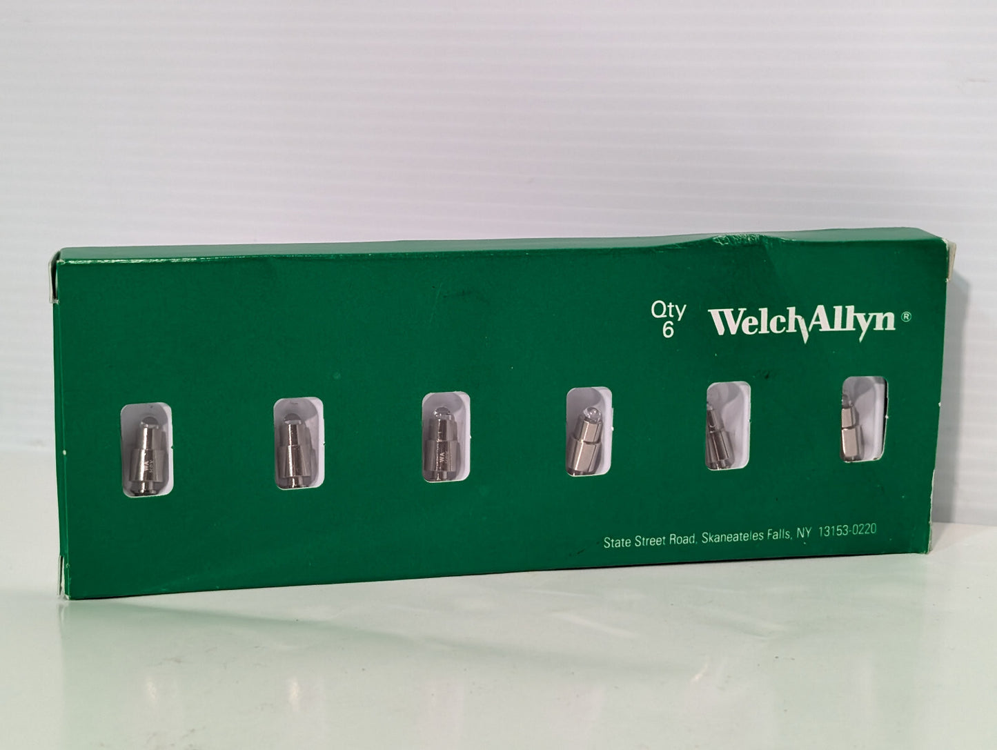 Welch Allyn 06500-U6 Replacement BB0 3.5V Halogen Lamp Otoscope Bulbs 901181 6Pk