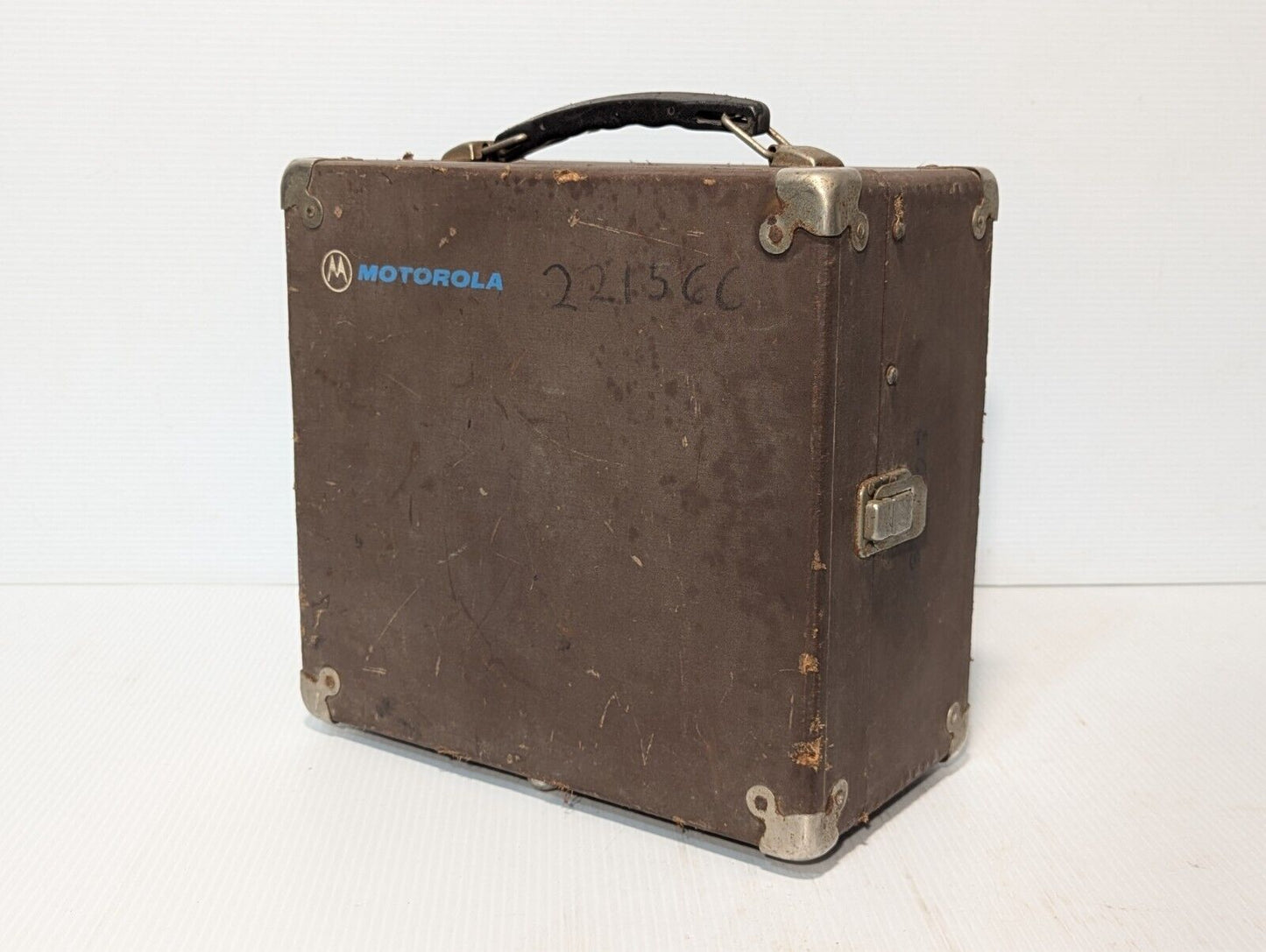 Vtg Motorola Portable Test Set S1056B 57A/58A/59A Original Latch Box - Free Ship