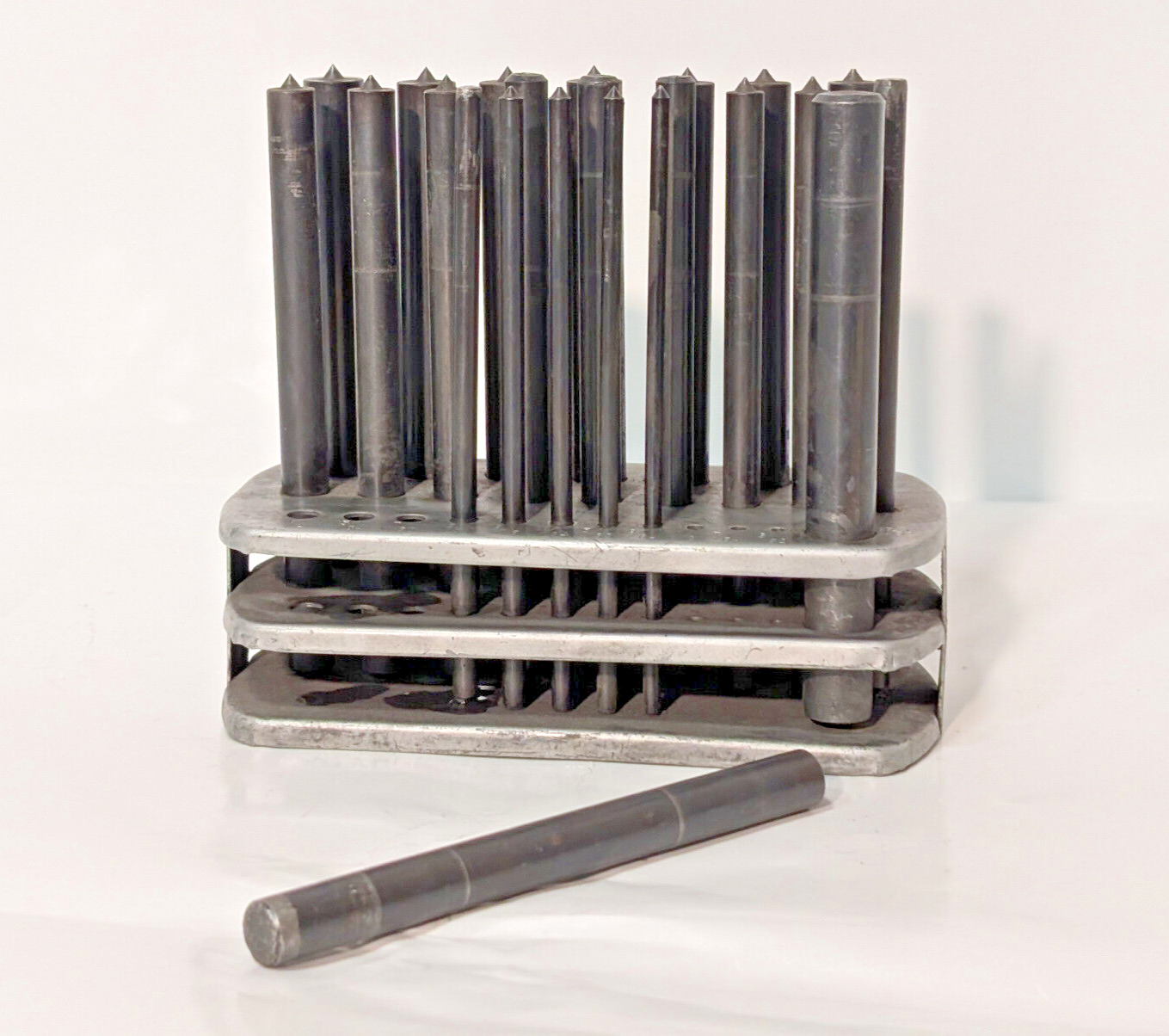23 Piece Punch, Transfer, Toolmaker, Steel, Machinist, Thread, Tools, Incomplete