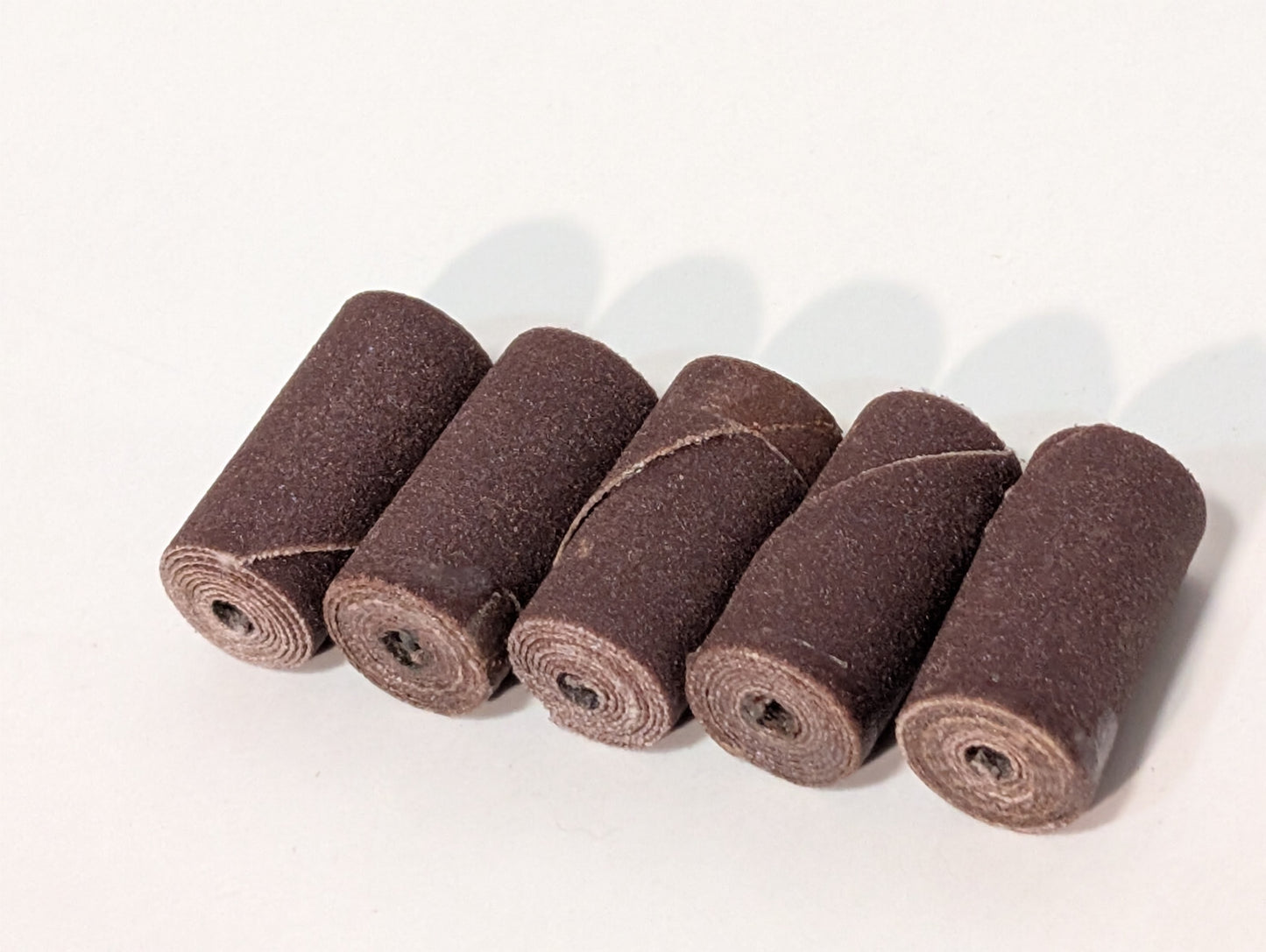 Standard Abrasives 100 Count 710652 Straight Cartridge Rolls, 1/2x1x1/8, 240 AO