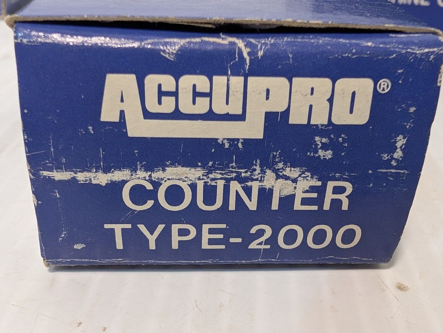 AccuPro 00208017 5 Digit Ratchet Counter w\ Reset Knob, Type 2000 -Free Shipping