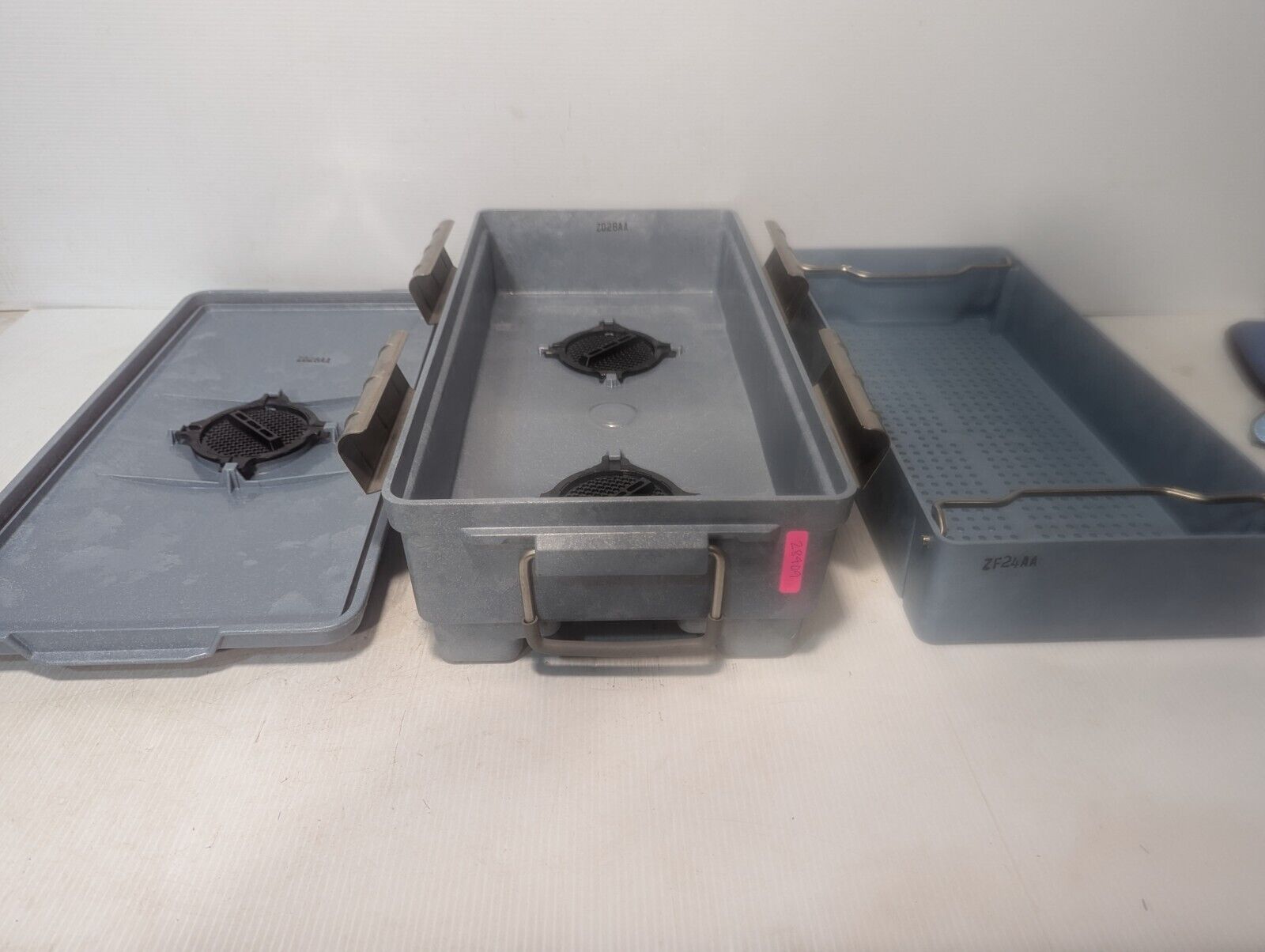 STERIS Solid Lid Sterilization Container System, 22x11.5x6 inches- Free Shipping