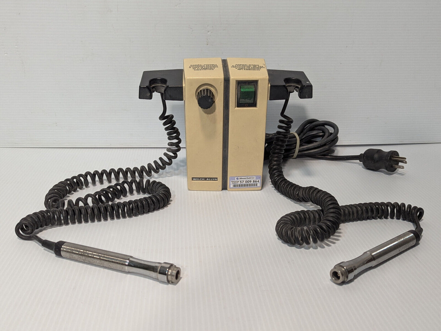Welch Allyn 74710 Wall Transformer Diagnostics System, no heads, free shipping