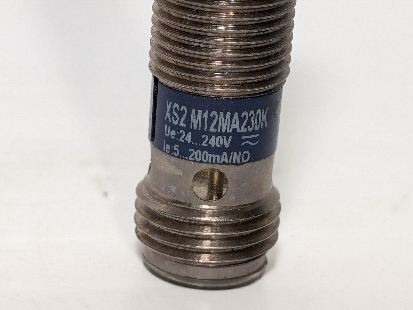 Telemecanique XS2M12MA230K Inductive Proximity Sensor, M12, 24-240VAC/DC