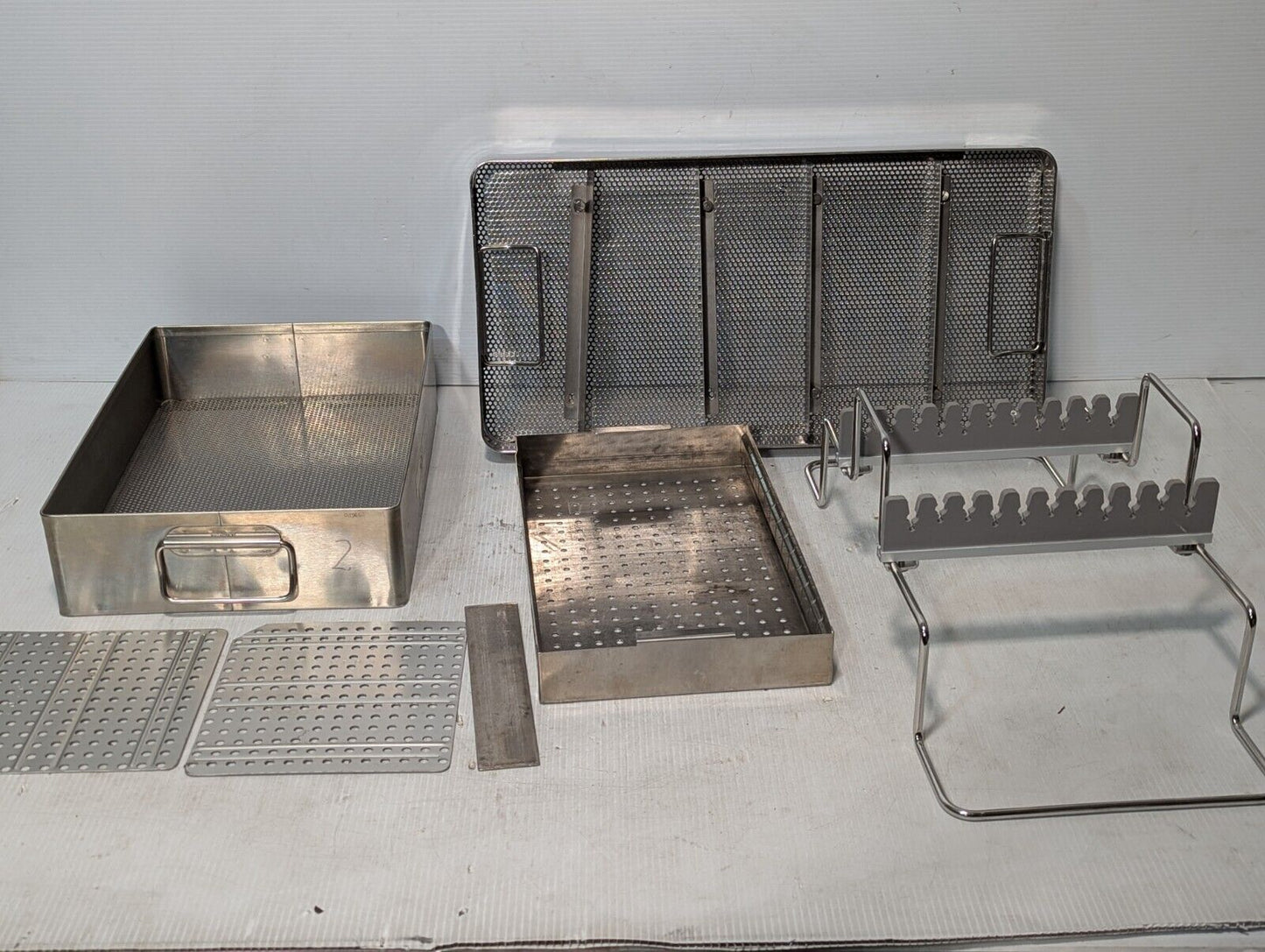 Stainless Steel Instrument Sterilization Case Assembly - Free Shipping+Returns