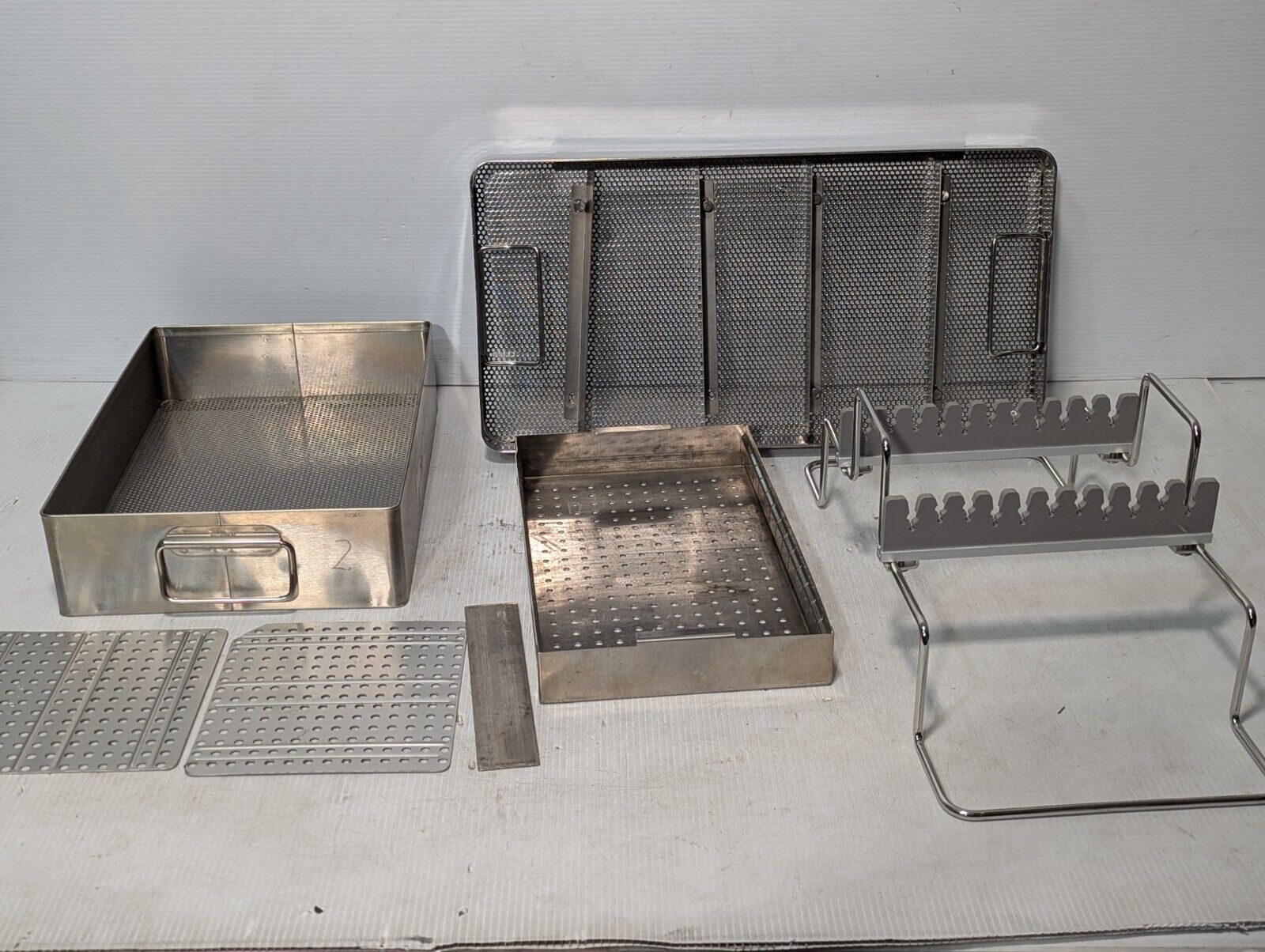 Stainless Steel Instrument Sterilization Case Assembly - Free Shipping+Returns