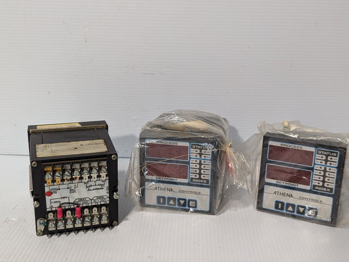 (3) Athena Controls 6001-P2 Temperature Control Module, -99.9-199.9 F-Free Ship