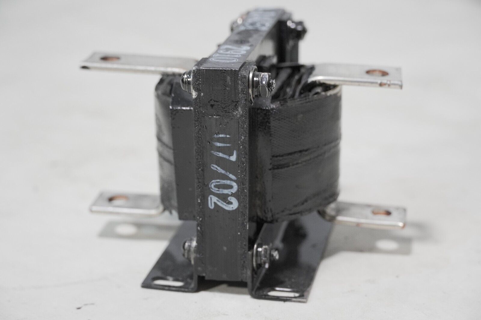 Trans-Tec 2910 filter choke, 0.005 MHY, 160/2 Amps, 1 phase, 20K Hz