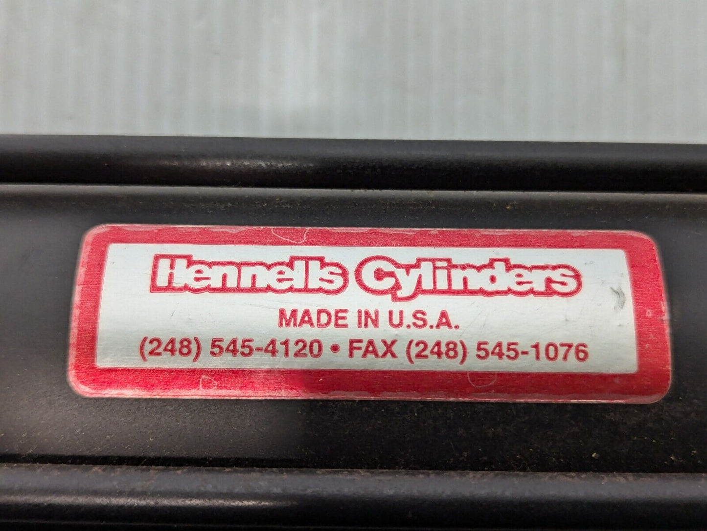 Hennells HM-MDS2-NC Hydraulic Cylinder For Shuttle on 150T autojector -Free Ship