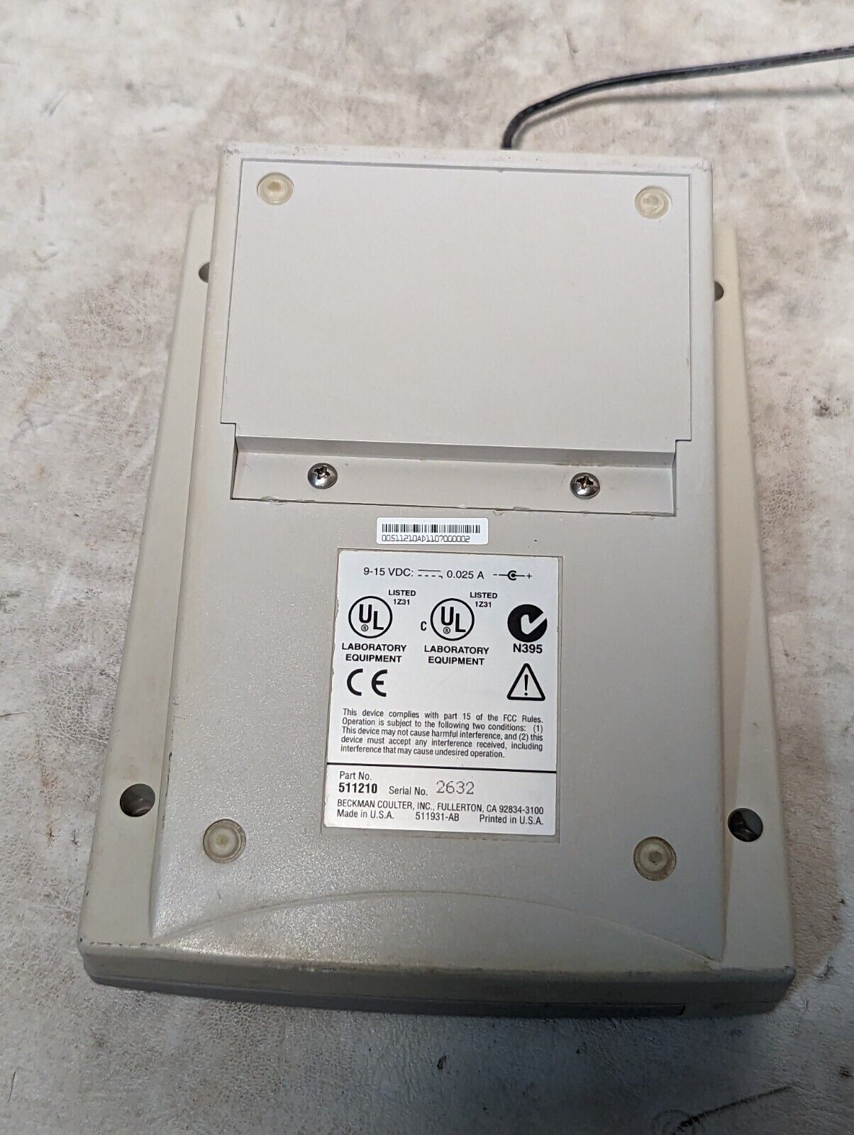 Beckman 340 pH/temp meter, digital