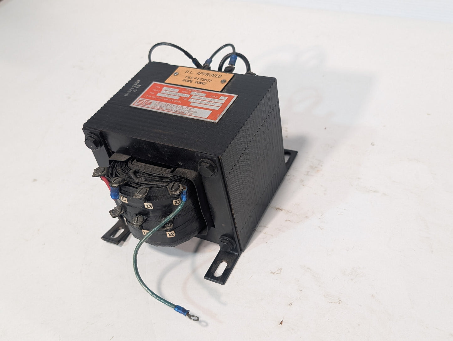 Sola Basic Ind. Hevi-Duty Electric Type SZ0 Transformer, .500KVA, 1PH, 50/60Hz
