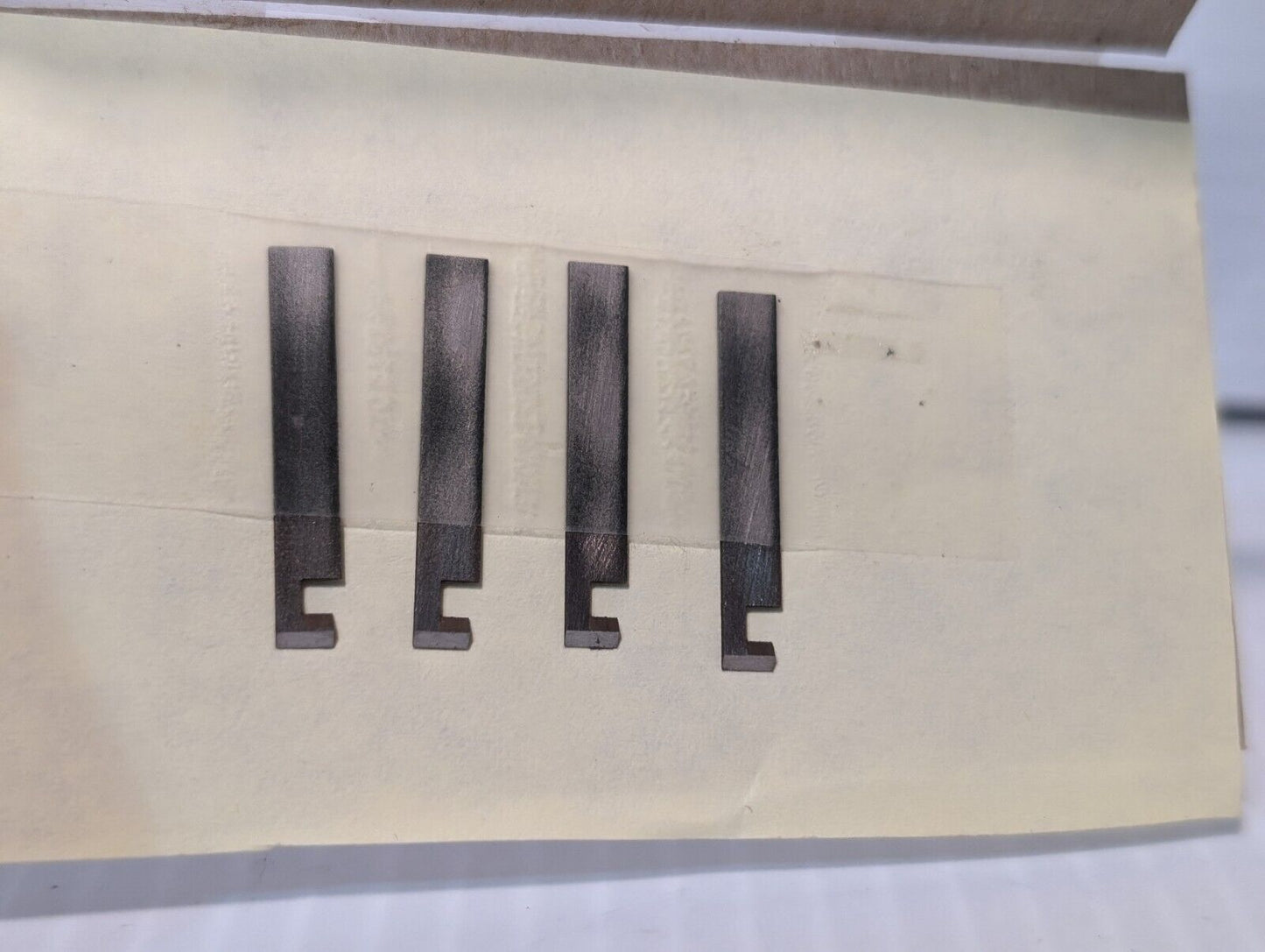 4 Pieces 42931400 Cutter Blades, Steel - Free Shipping