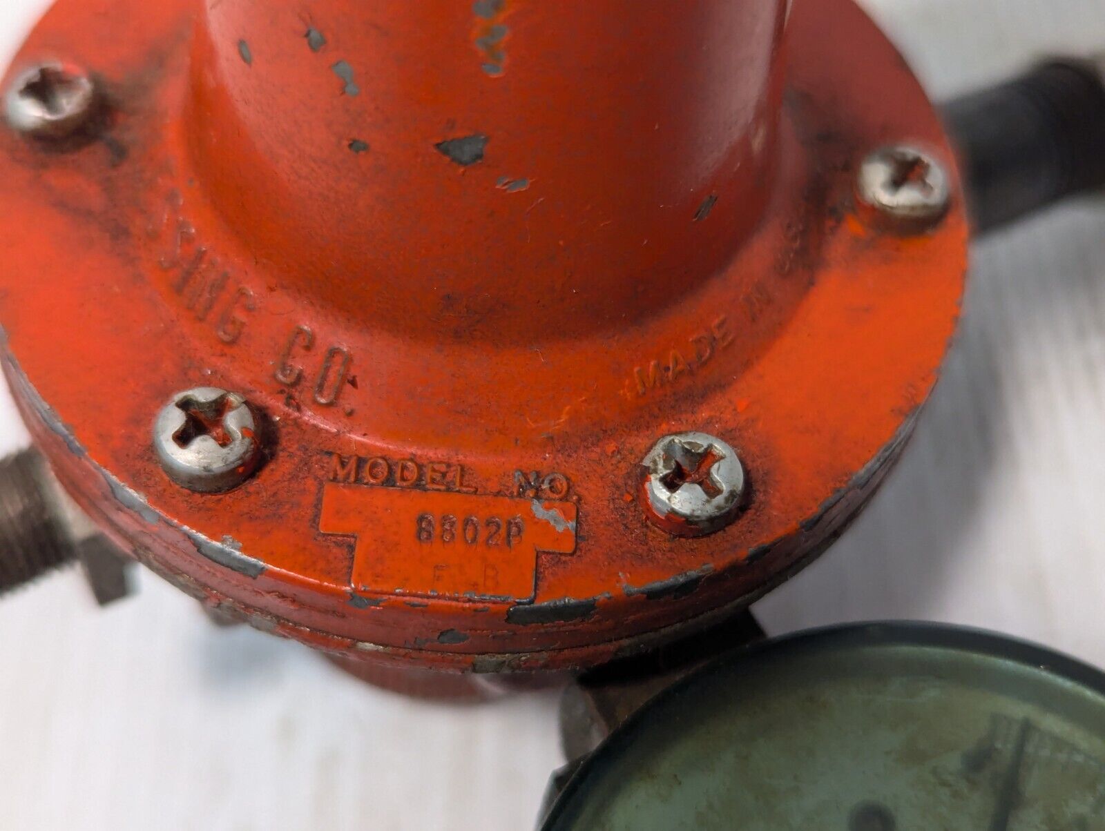 The Bastian Blessing CO. Air Pressure Regulator. Model No. 8820P- Free Shipping