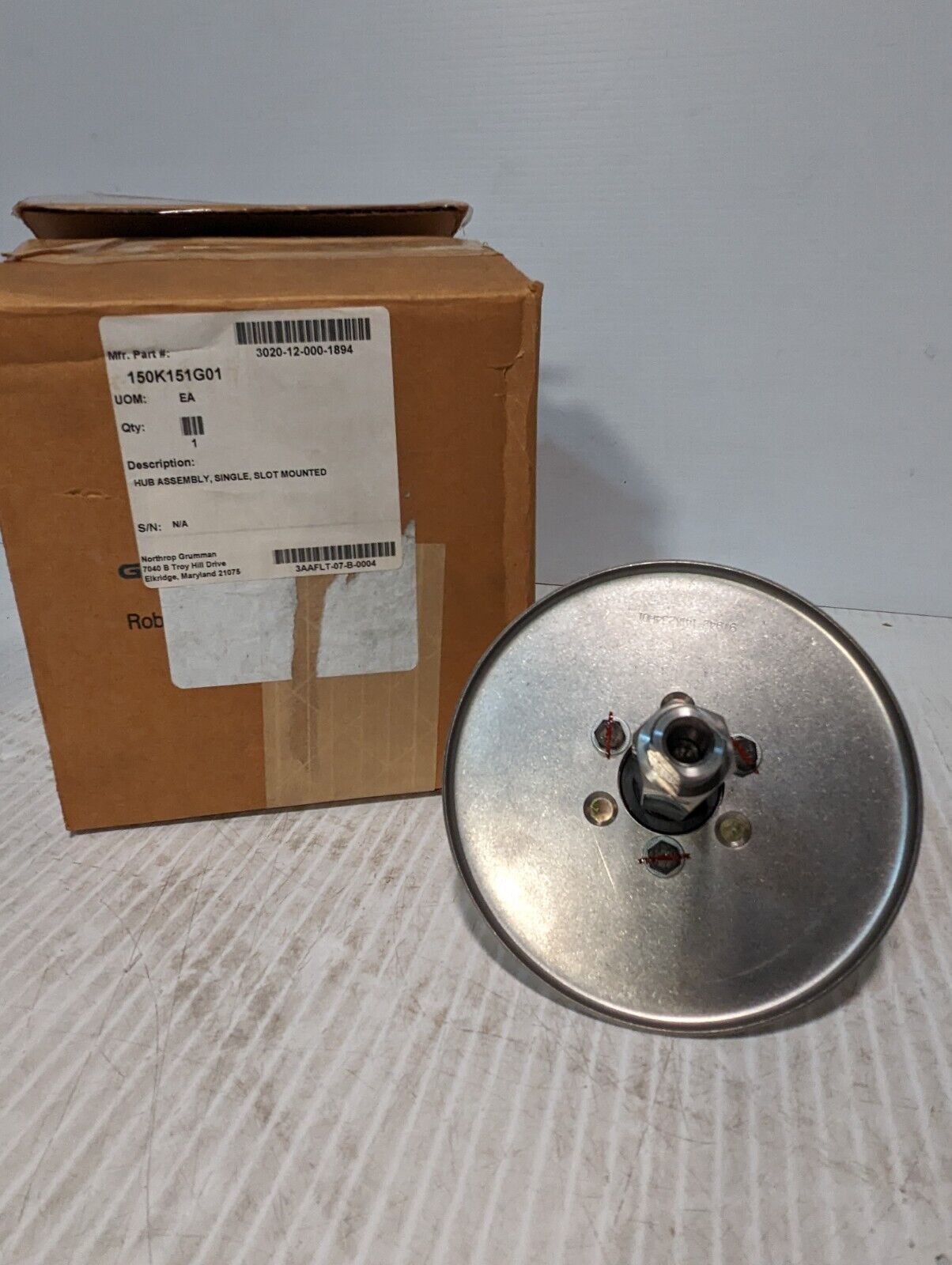 3020-12-000-1894 150K151G01 Single Slot Mounted Hub Assembly - Free Shipping