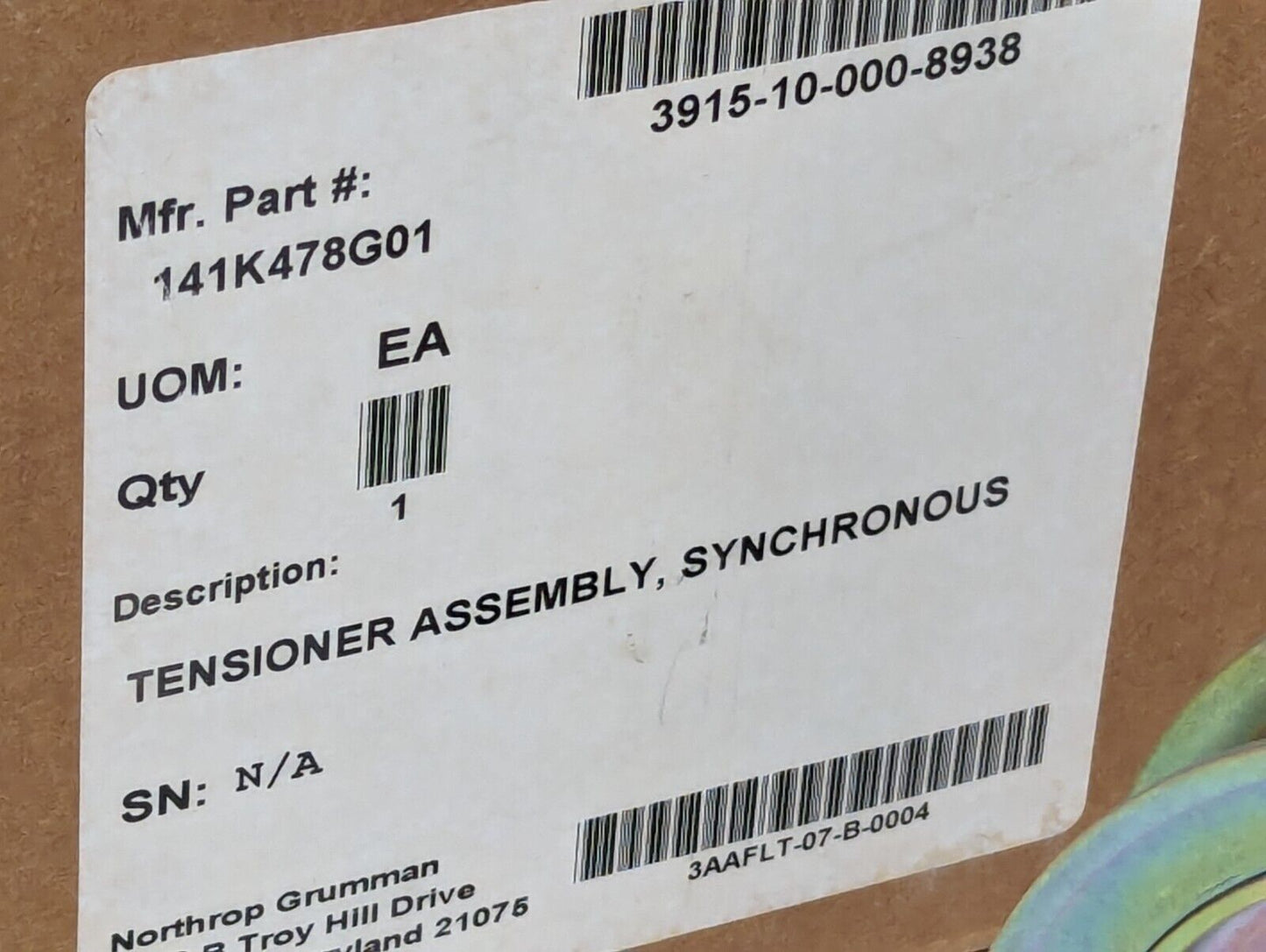 Synchronous Tensioner Assembly 141K478G01 - Free Shipping