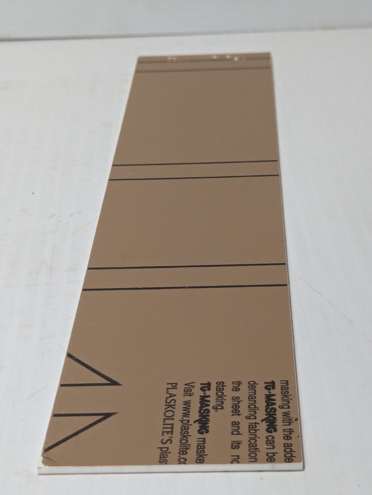 Siemens 9330-12-000-7434 Acrylic Strip, 17.3" L x 3.5" W, 0.12" Thick-Free Ship