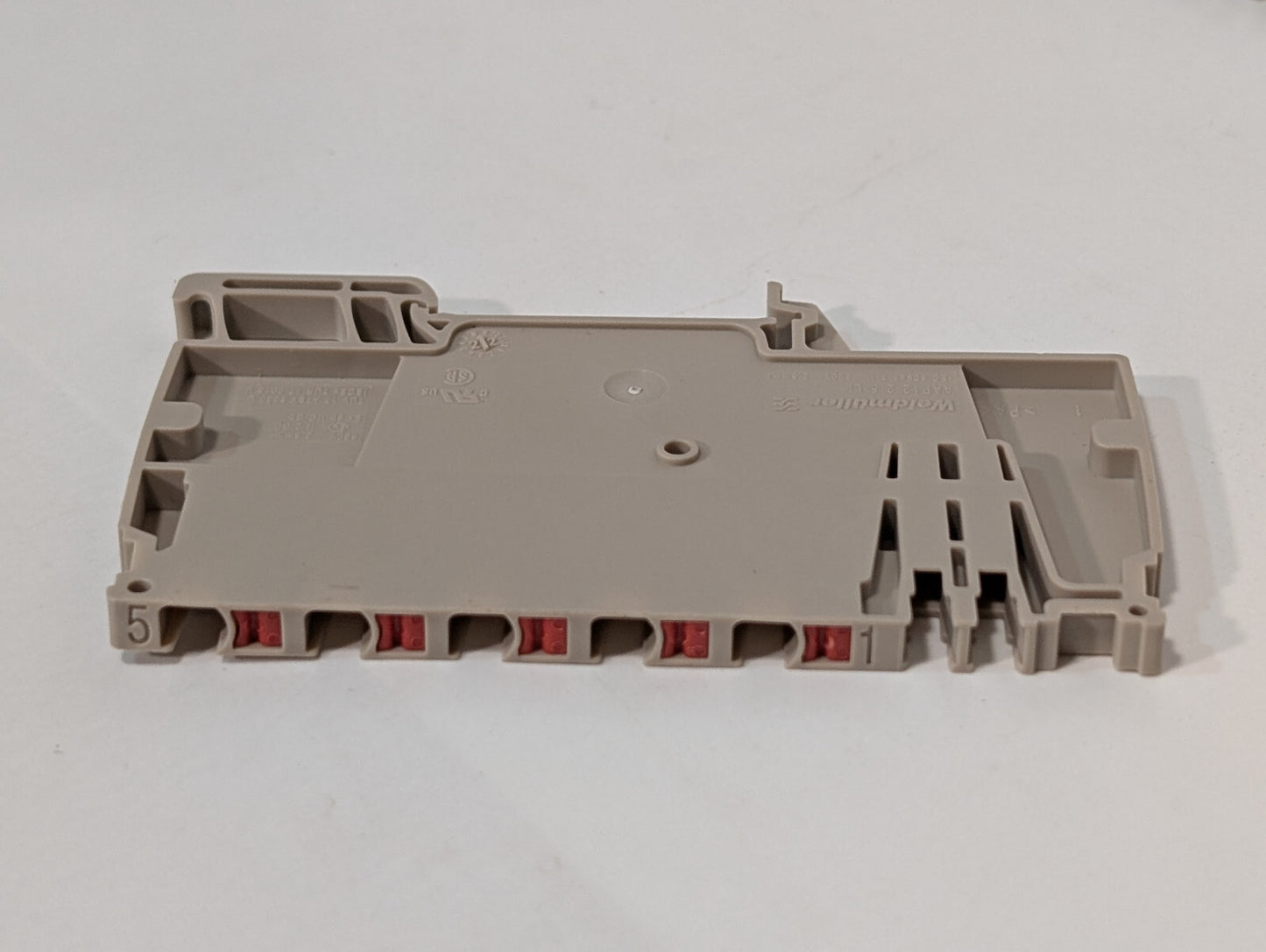 Weidmüller AAP12 2.5 LI Snap-On Modular Distribution Terminal Block 800V 2.5 mm²