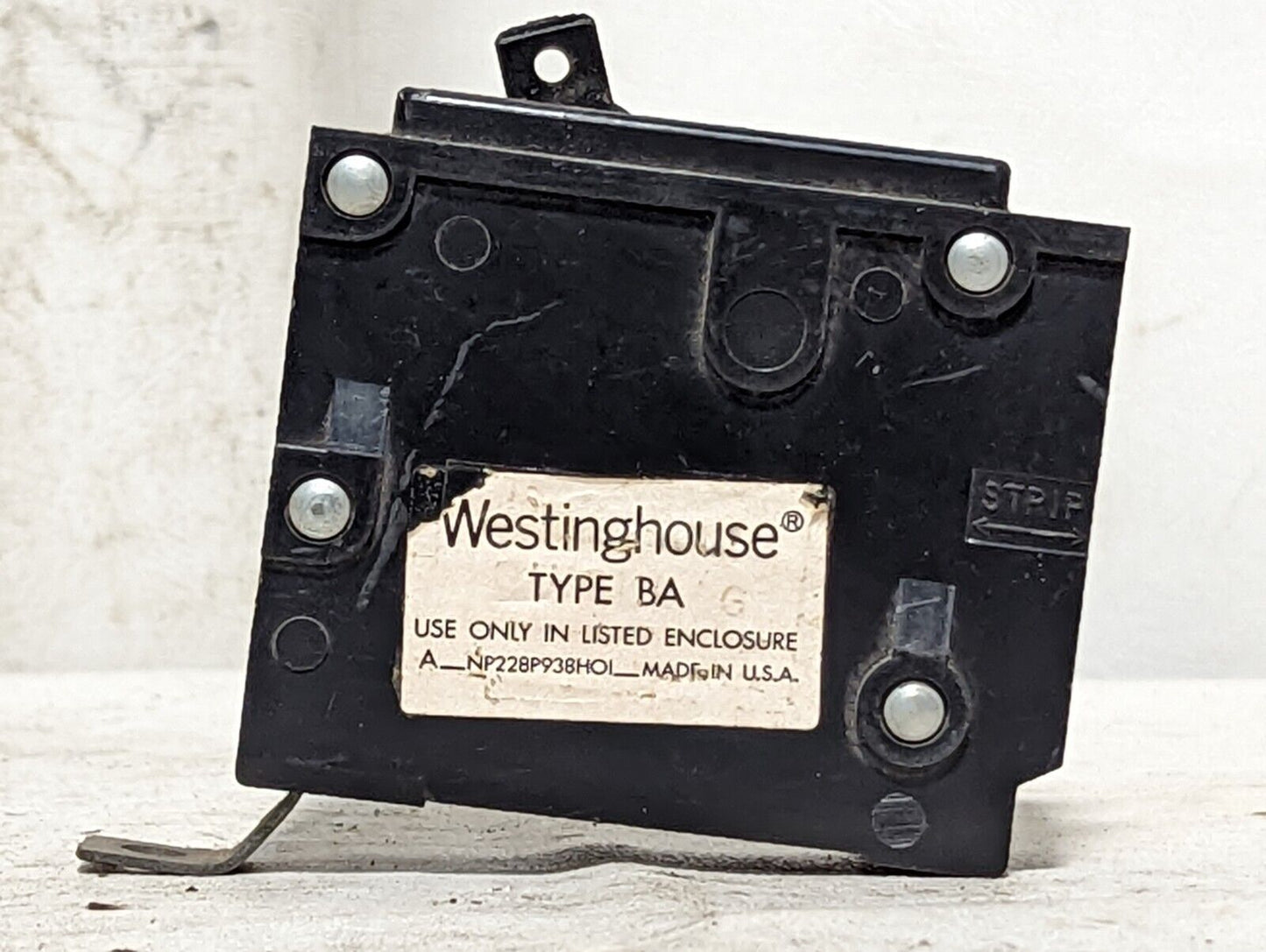 Westinghouse BA170 circuit breaker, 70A, 120/240VAC, 1 pole