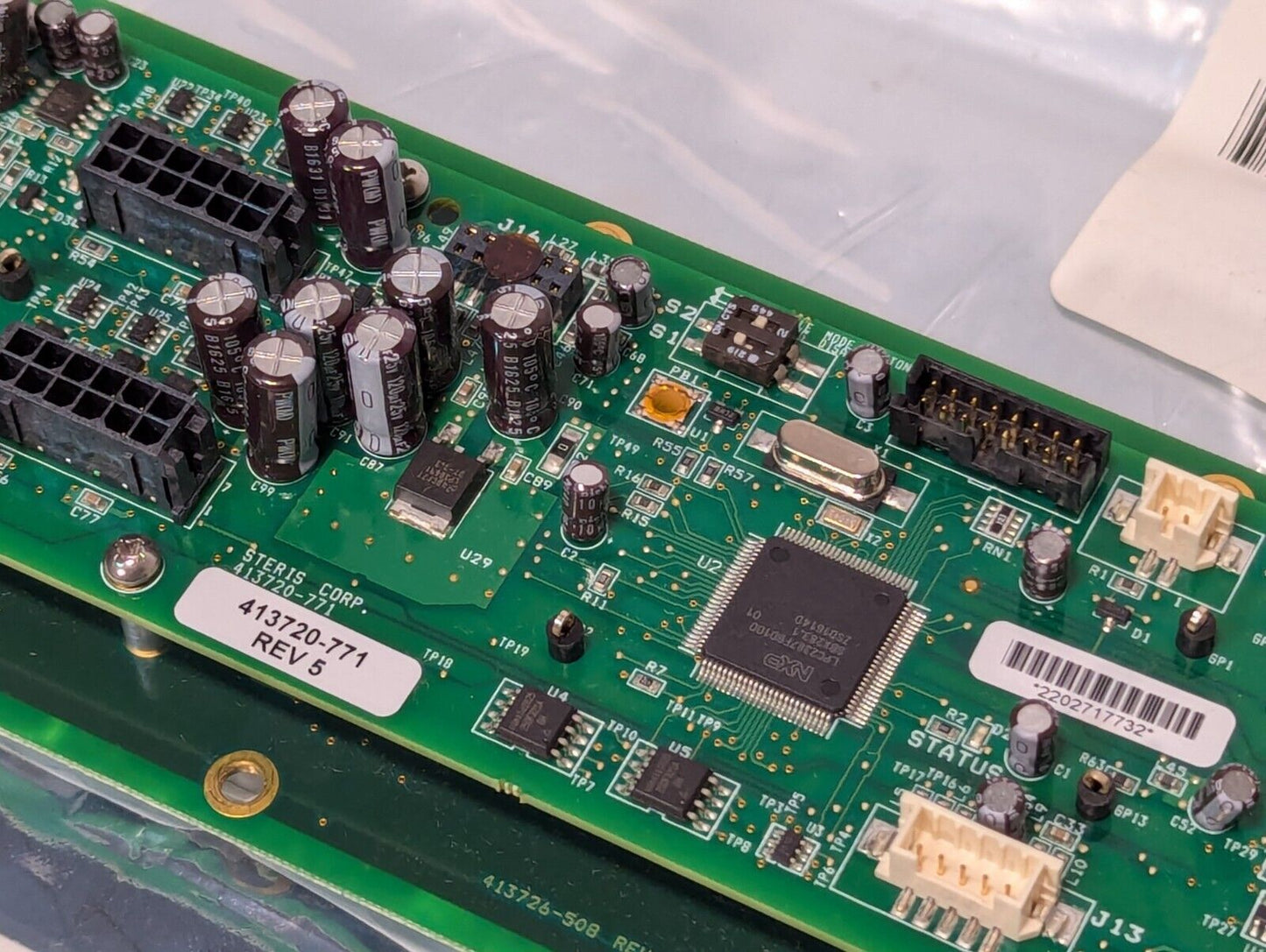 Steris Control & Display Brd Assy Dual 413726-599 Rev 9 - Free Shipping