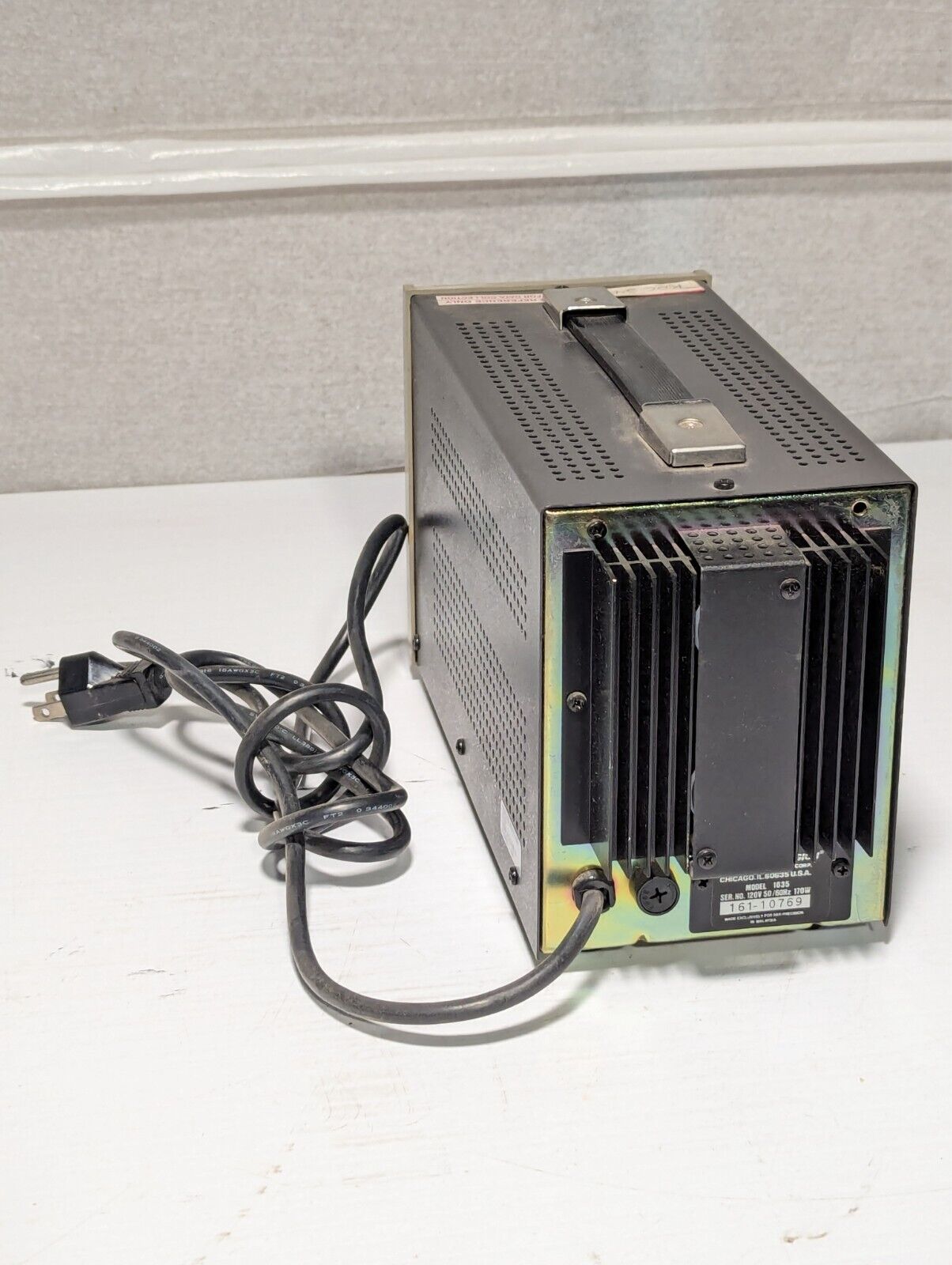 BK Precision 1635 DC power supply, 0-30VDC out, 120VAC input, as pictured