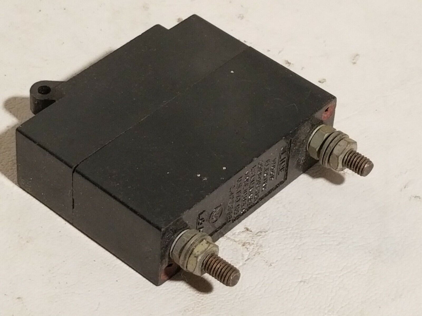 Wood Electric 122-201-101 circuit breaker, 1A, 250VAC, 60Hz, curve 4, 1 pole