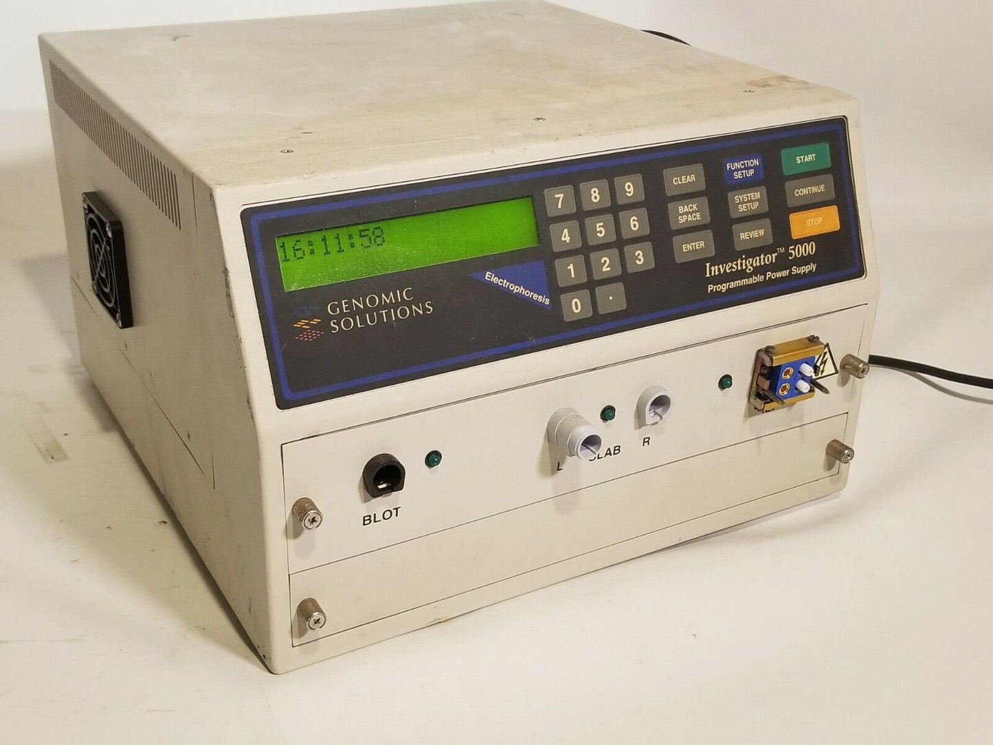 Genomic Solutions Electrophoresis Programmable Power Supply Investigator 5000