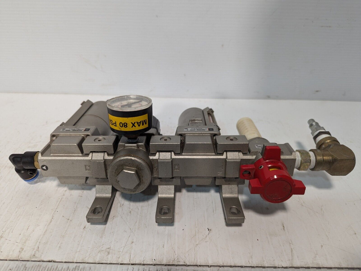 SMC Pneumatic- Regulator Assembly with NAR3000-N03 Regulator - Free Shipping